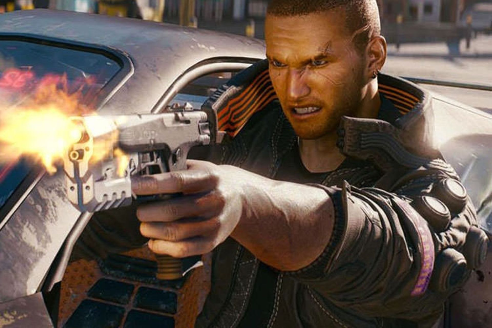 تیراندازی در بازی Cyberpunk 2077