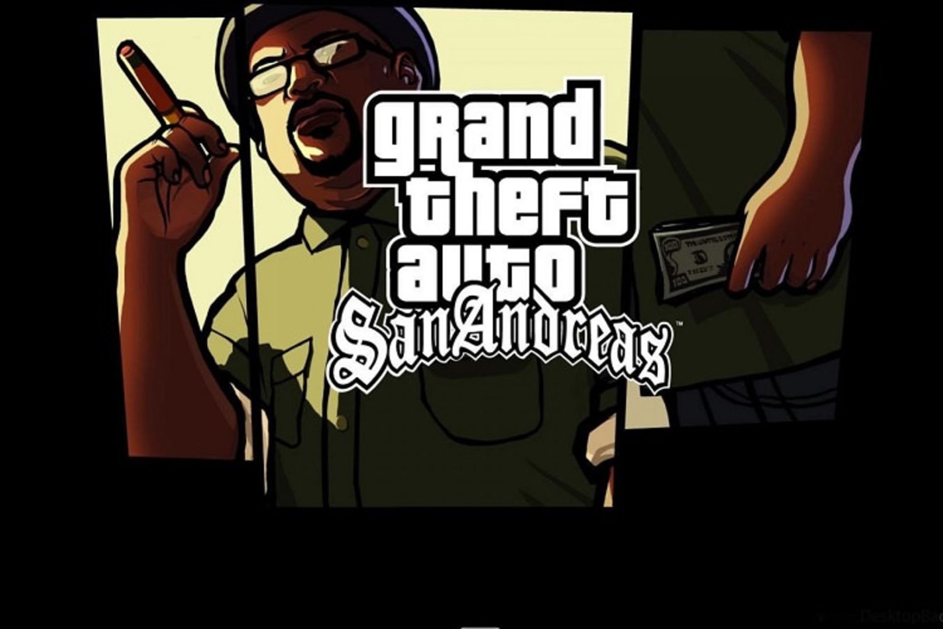 کاور بازی Grand Theft Auto: San Andreas 