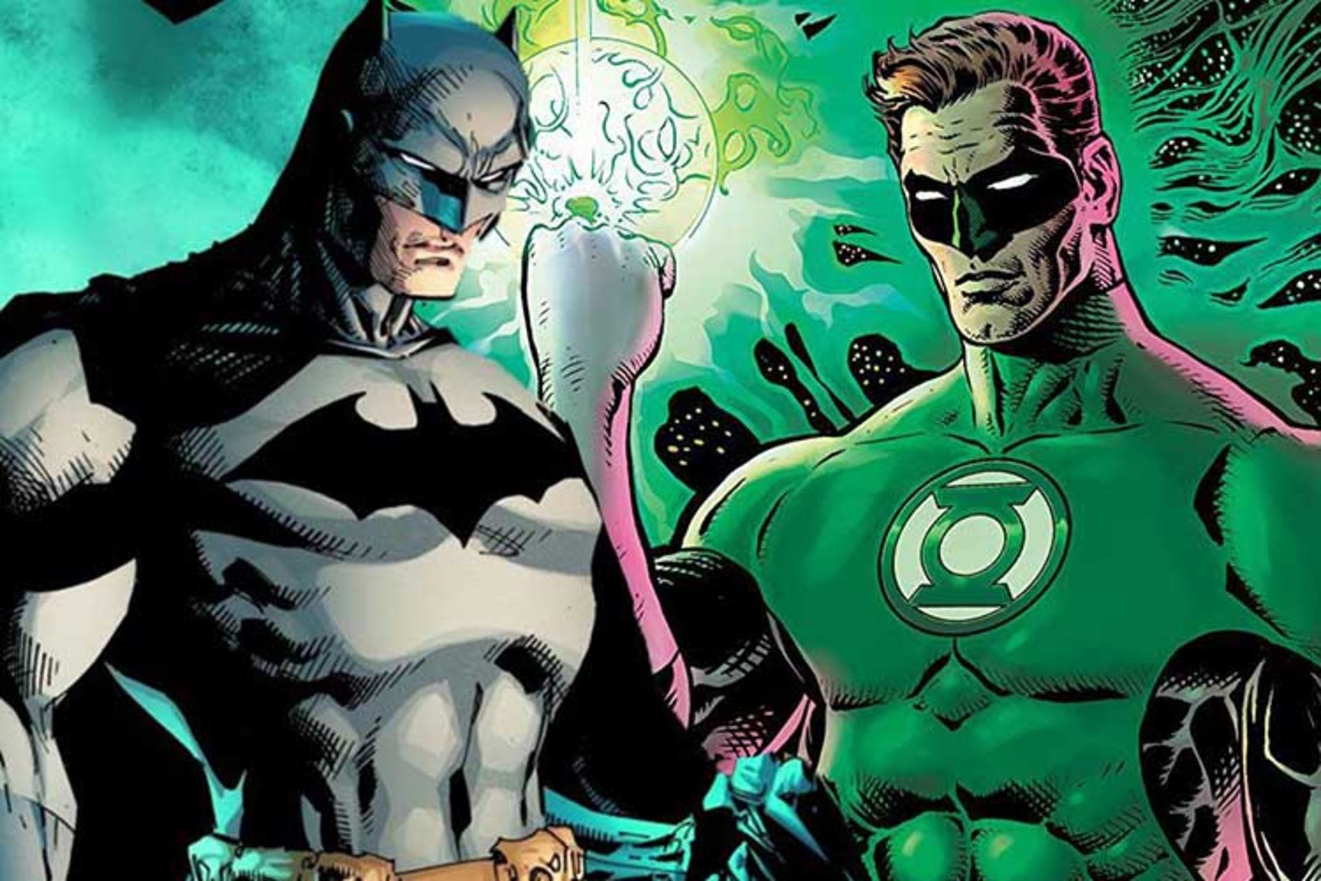 حضور بروس وین/بتمن و هال جوردن/گرین لنترن در کتاب کمیک Green Lantern 80th Anniversary 100-Page Spectacular