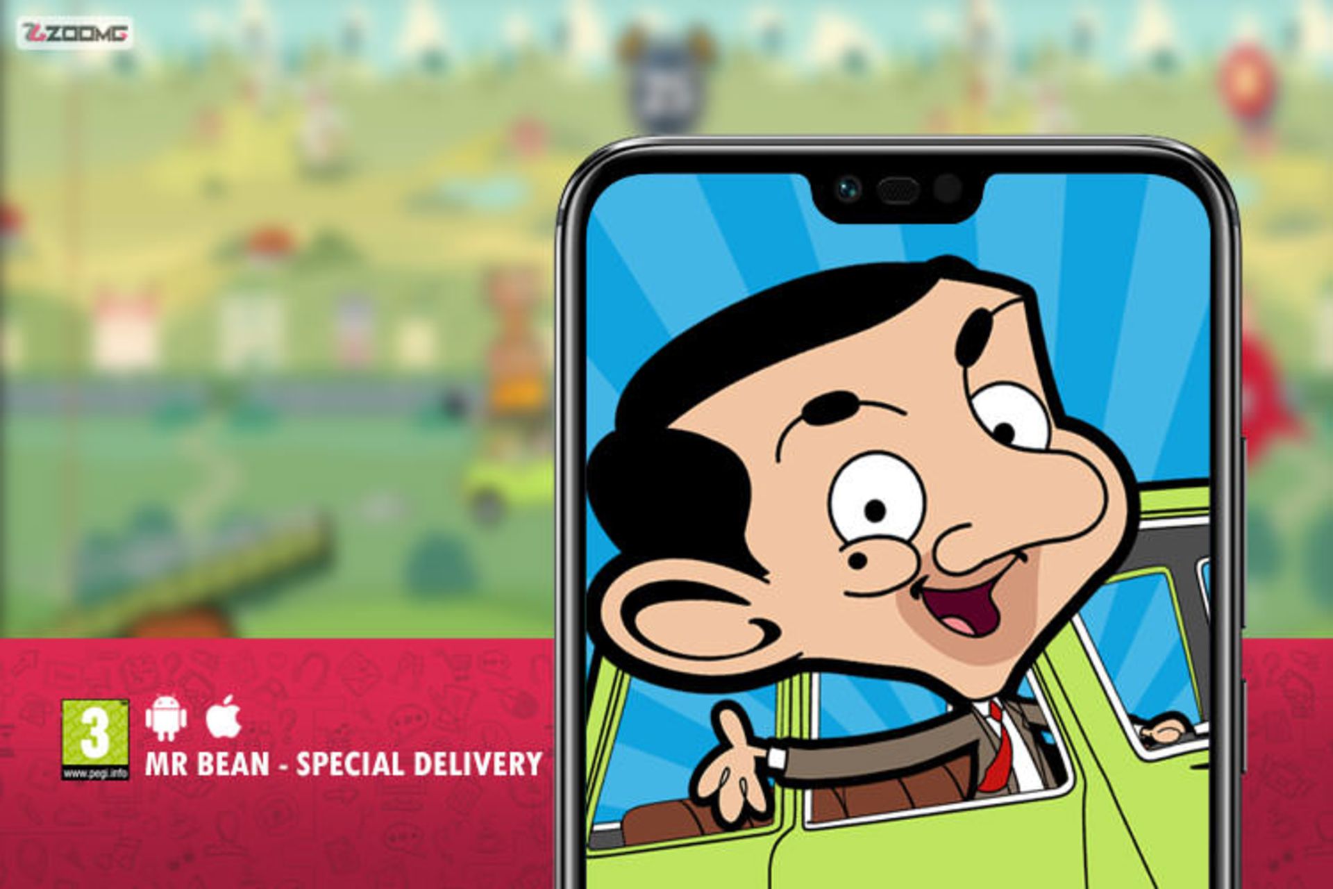 کاور بازی موبایل Mr Bean - Special Delivery