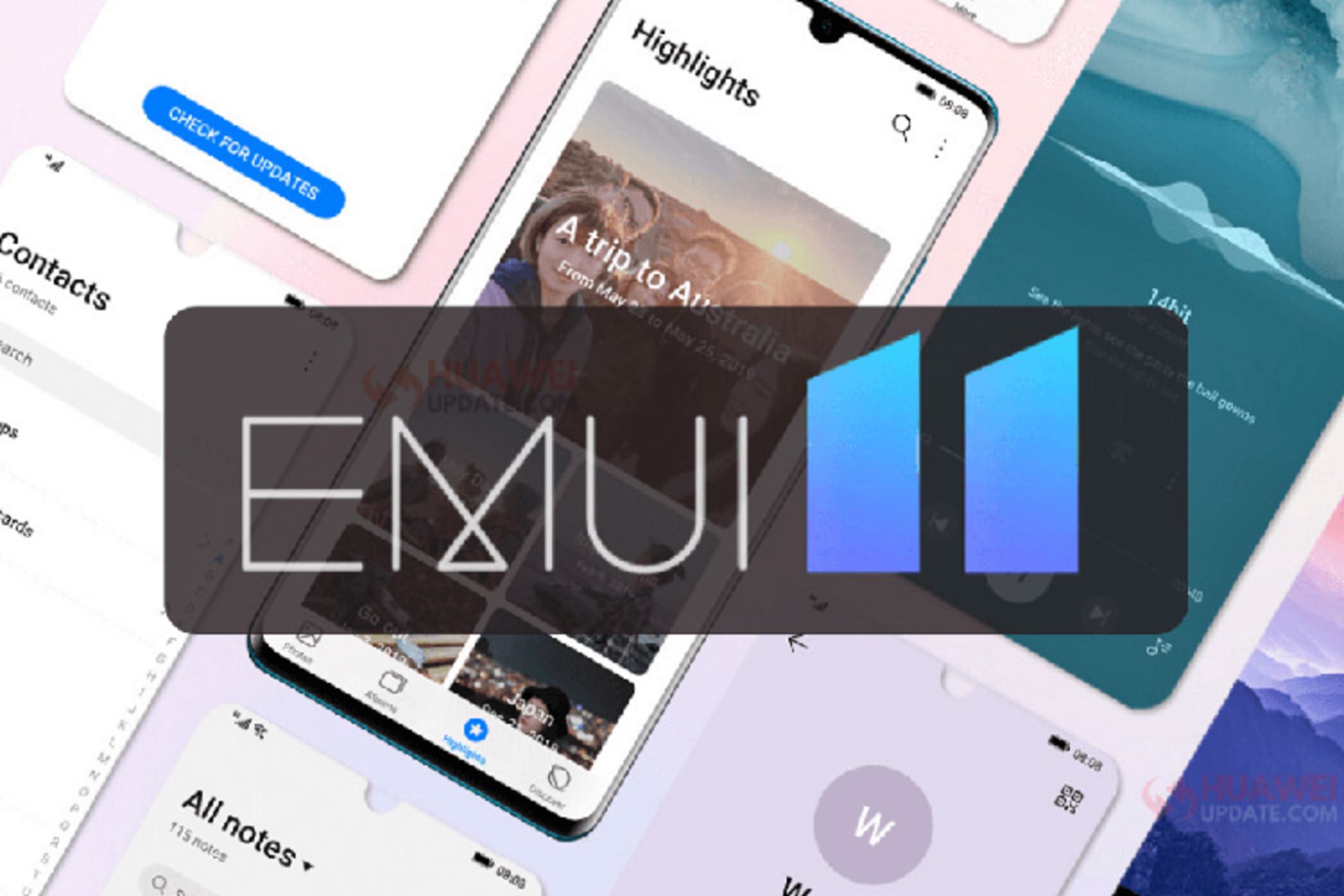 رابط کاربری EMUI 11