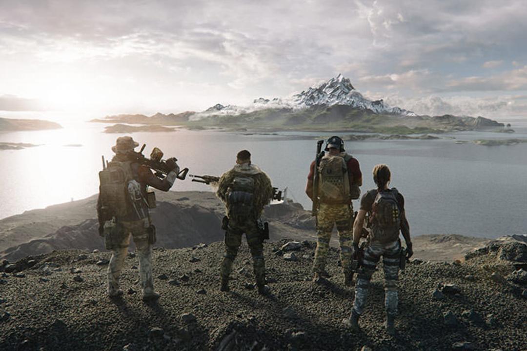سربازان قدرتمند برفراز کوهستان در بازی Ghost Recon Wildlands