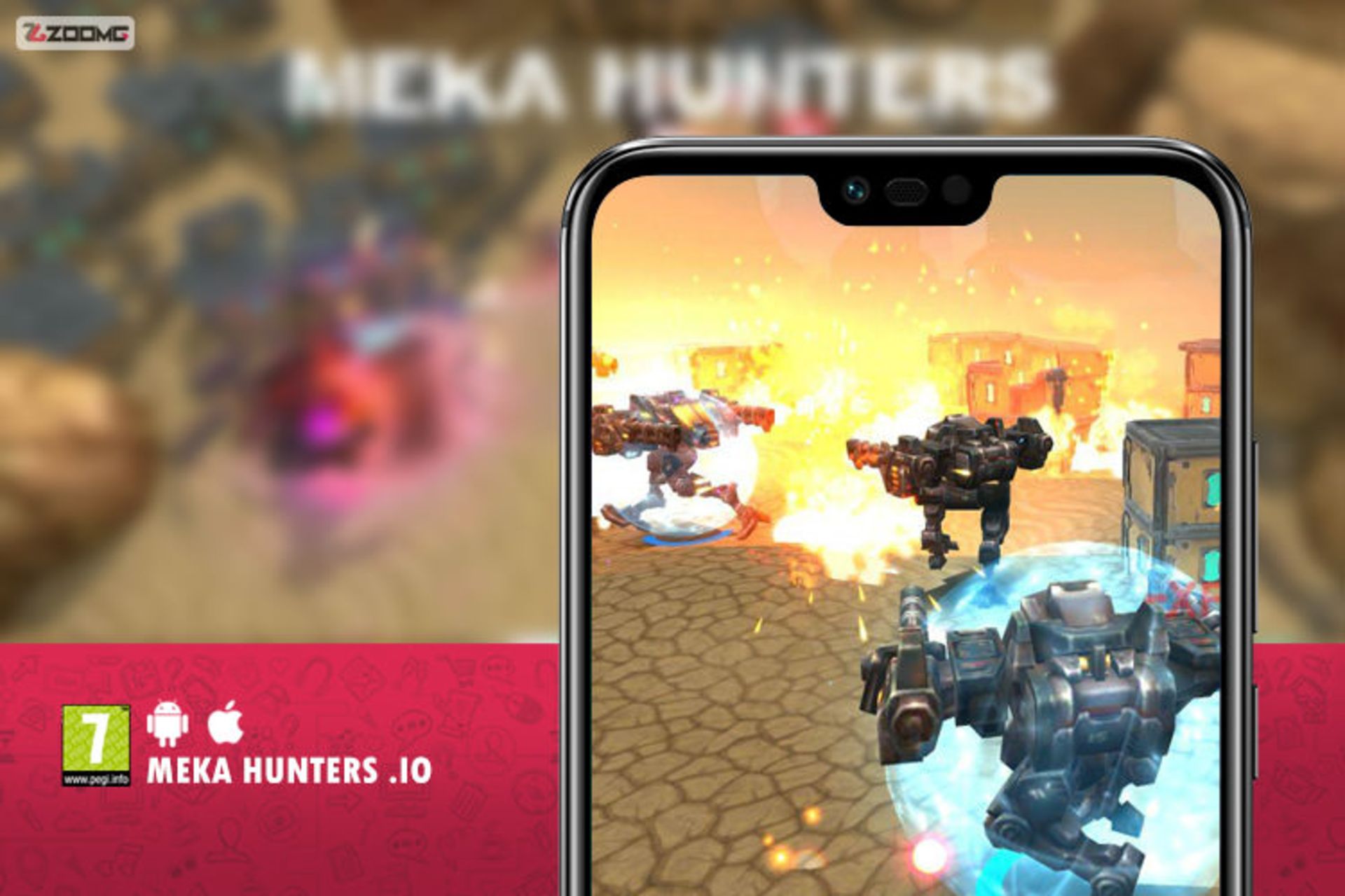 معرفی بازی موبایل Meka Hunters .io؛ شکارچی رباتها