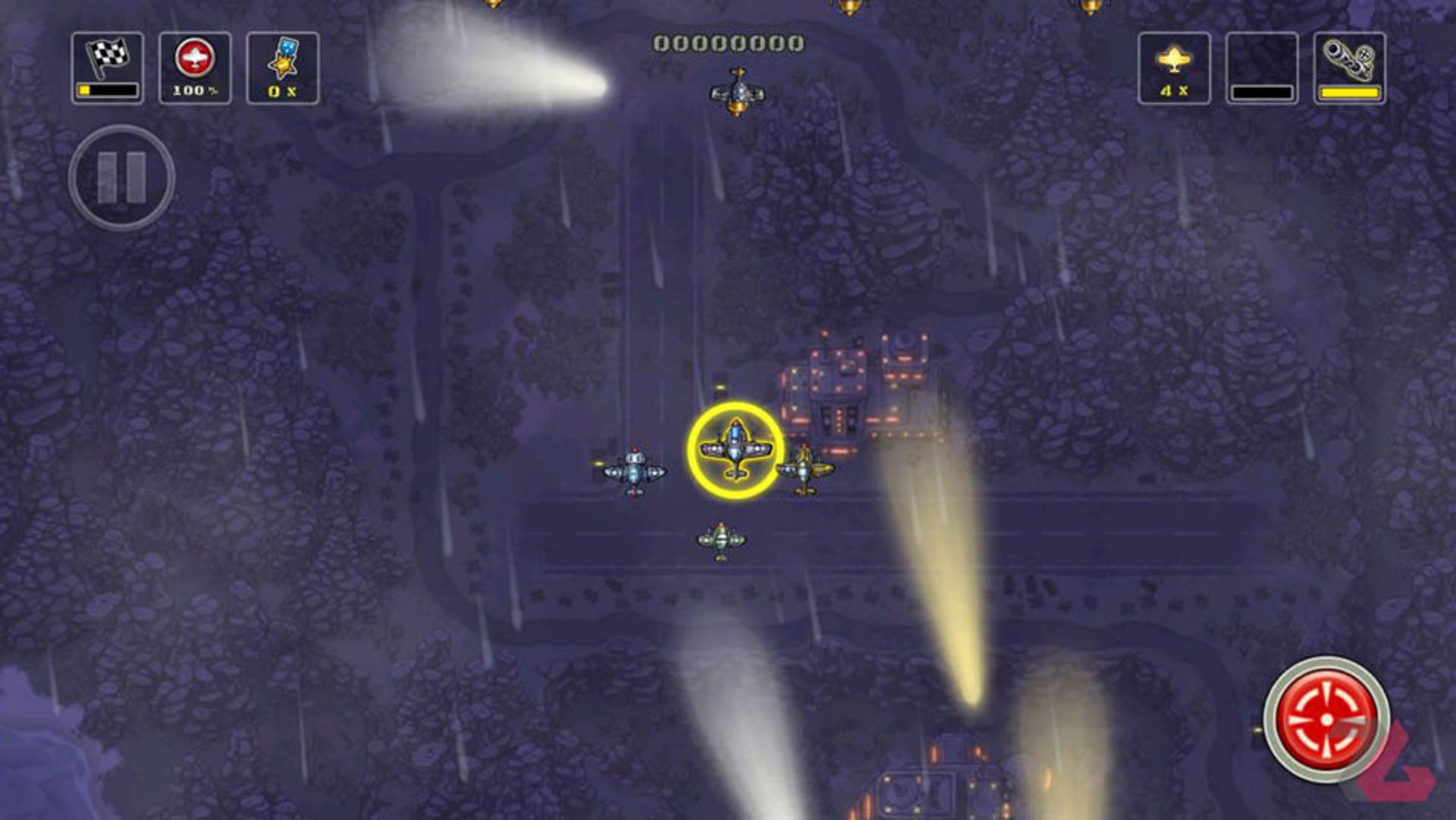 کنترل جنگنده جنگ جهانی دوم مقابل دشمنان در بازی Aces of the Luftwaffe 