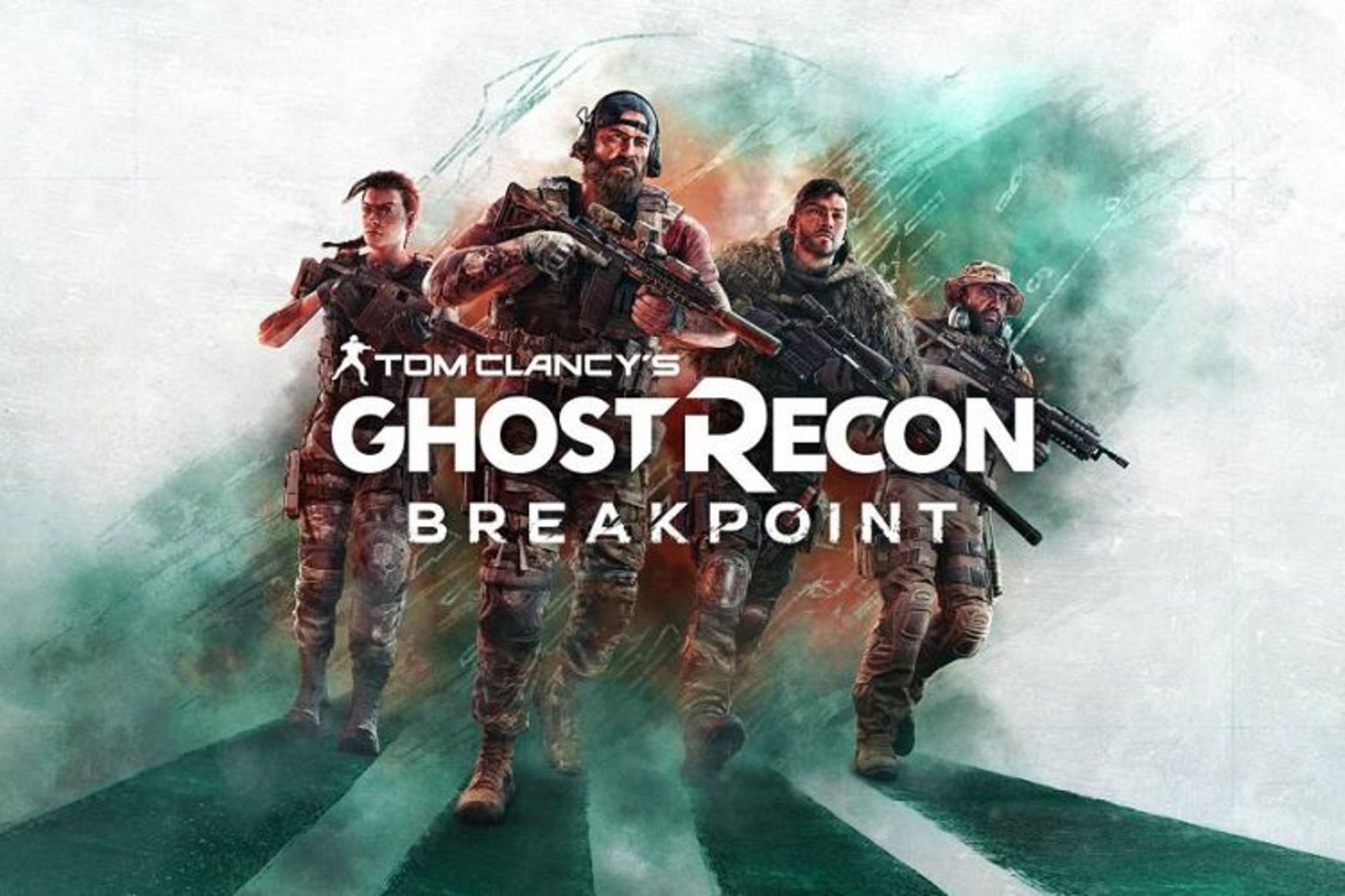 شخصیت های بازی Ghost Recon Breakpoint در حال حرکت روی پوستر رسمی بازی