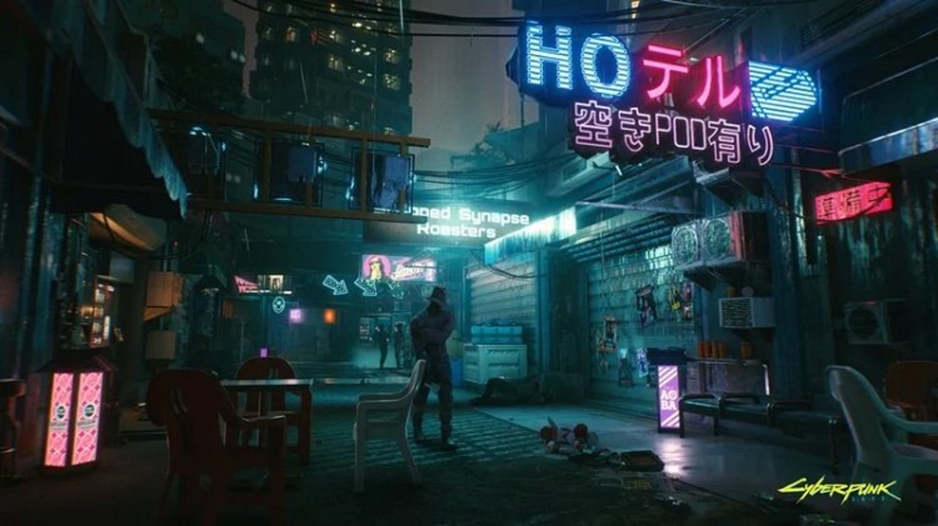 محیط بازی Cyberpunk 2077