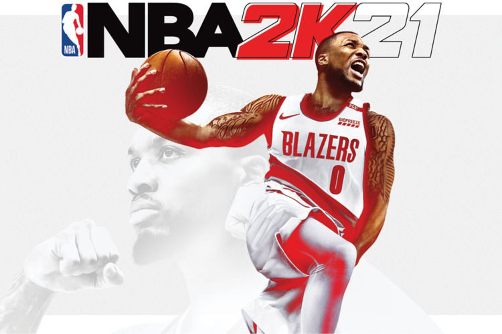 تصویر دیمین لیلرد روی کاور NBA 2K21