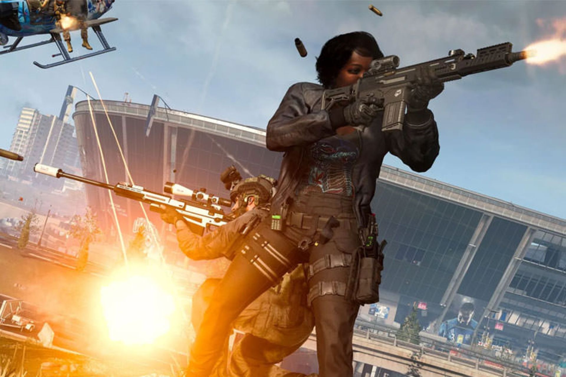شلیک همه جانبه دو سرباز در بازی Call of Duty: Warzone اکتیویژن