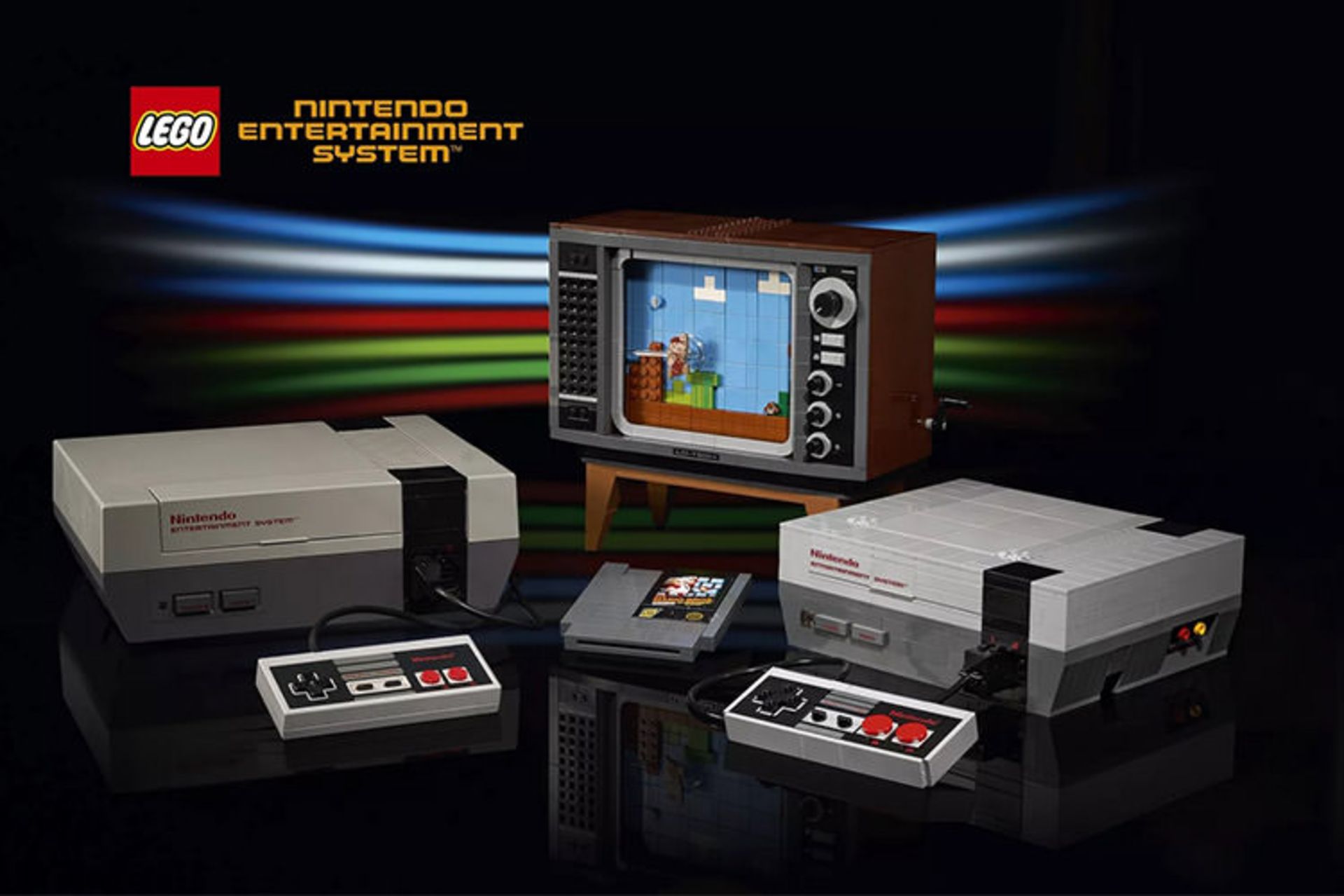سوپر ماریو در Lego Nintendo Entertainment System