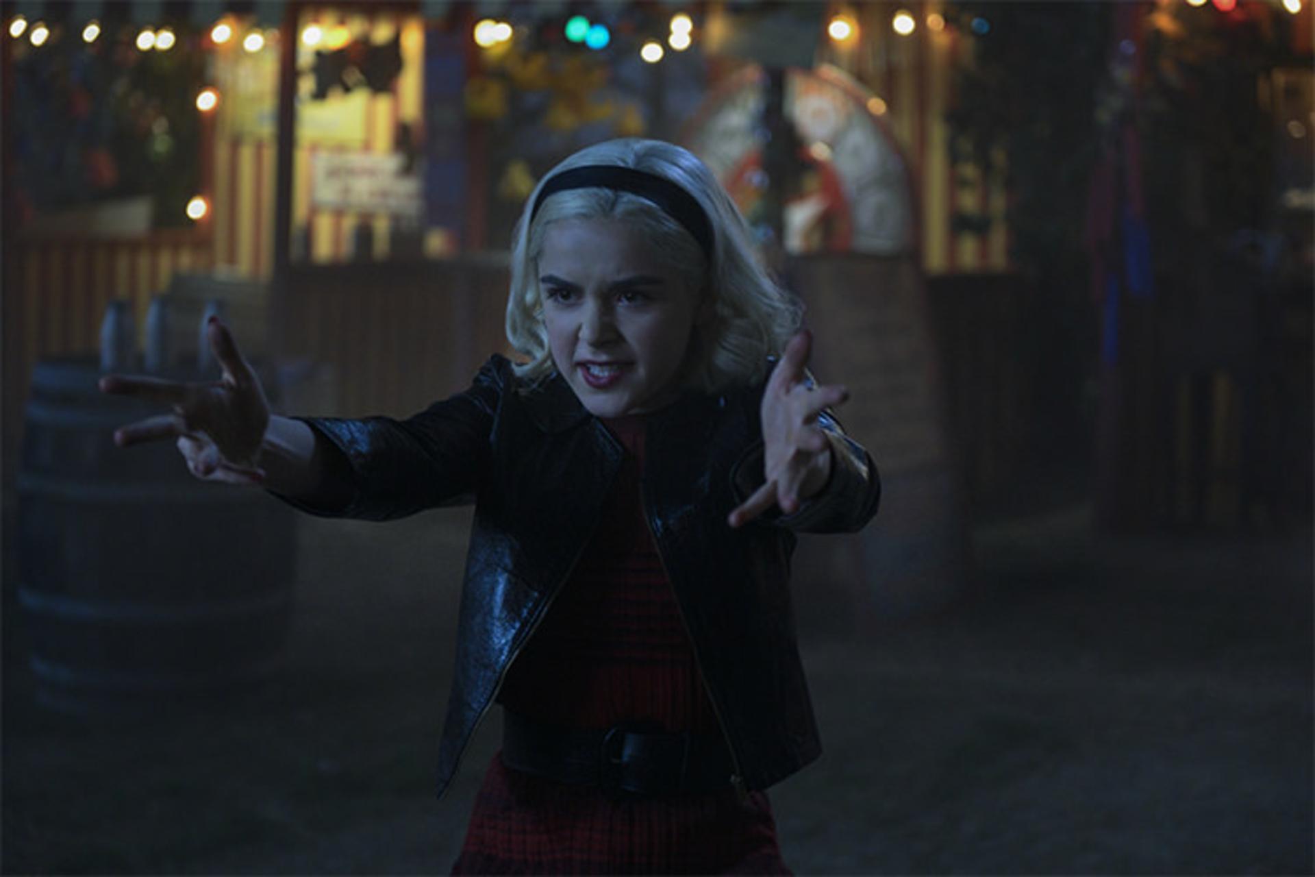 کرنان شیپکا در فصل سوم سریال Chilling Adventures of Sabrina