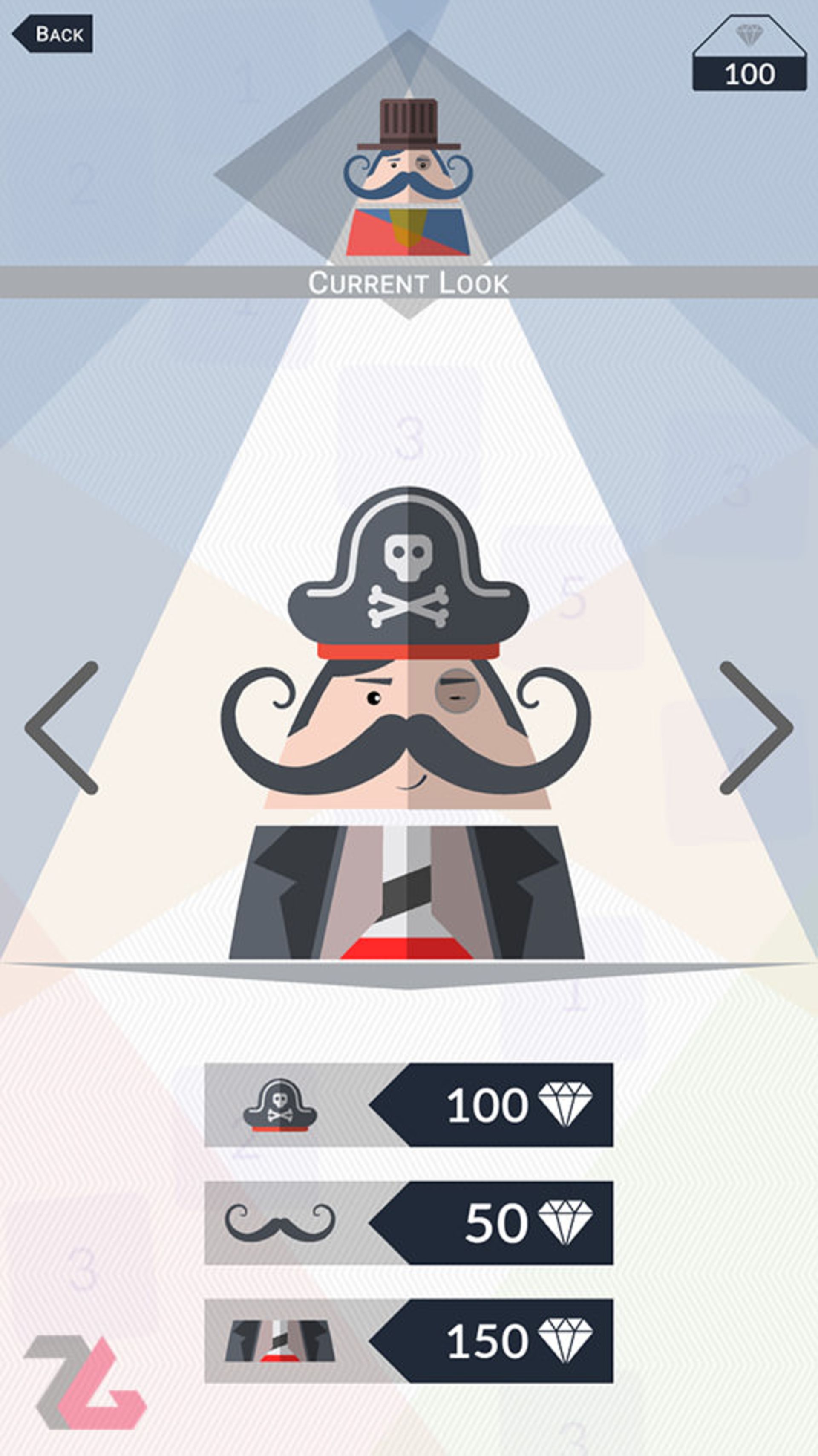 کاراکتر دزد دریایی با سبیلی جذاب Mr. Mustachio : Word Search