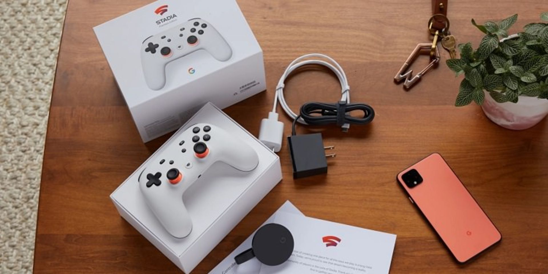 کنترلر اختصاصی سرویس استریم بازی Google Stadia