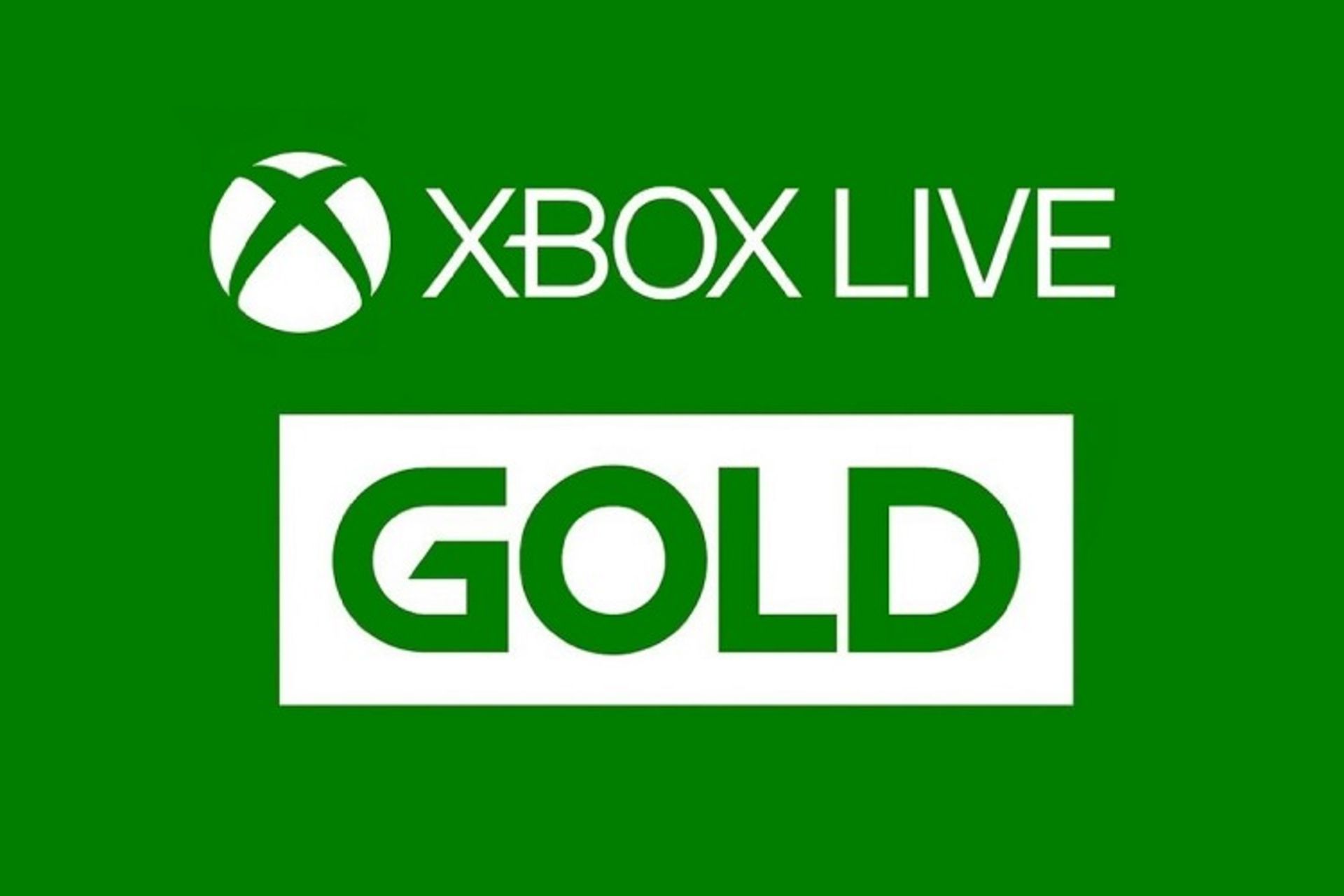لوگوی سرویس Xbox Live Gold مایکروسافت