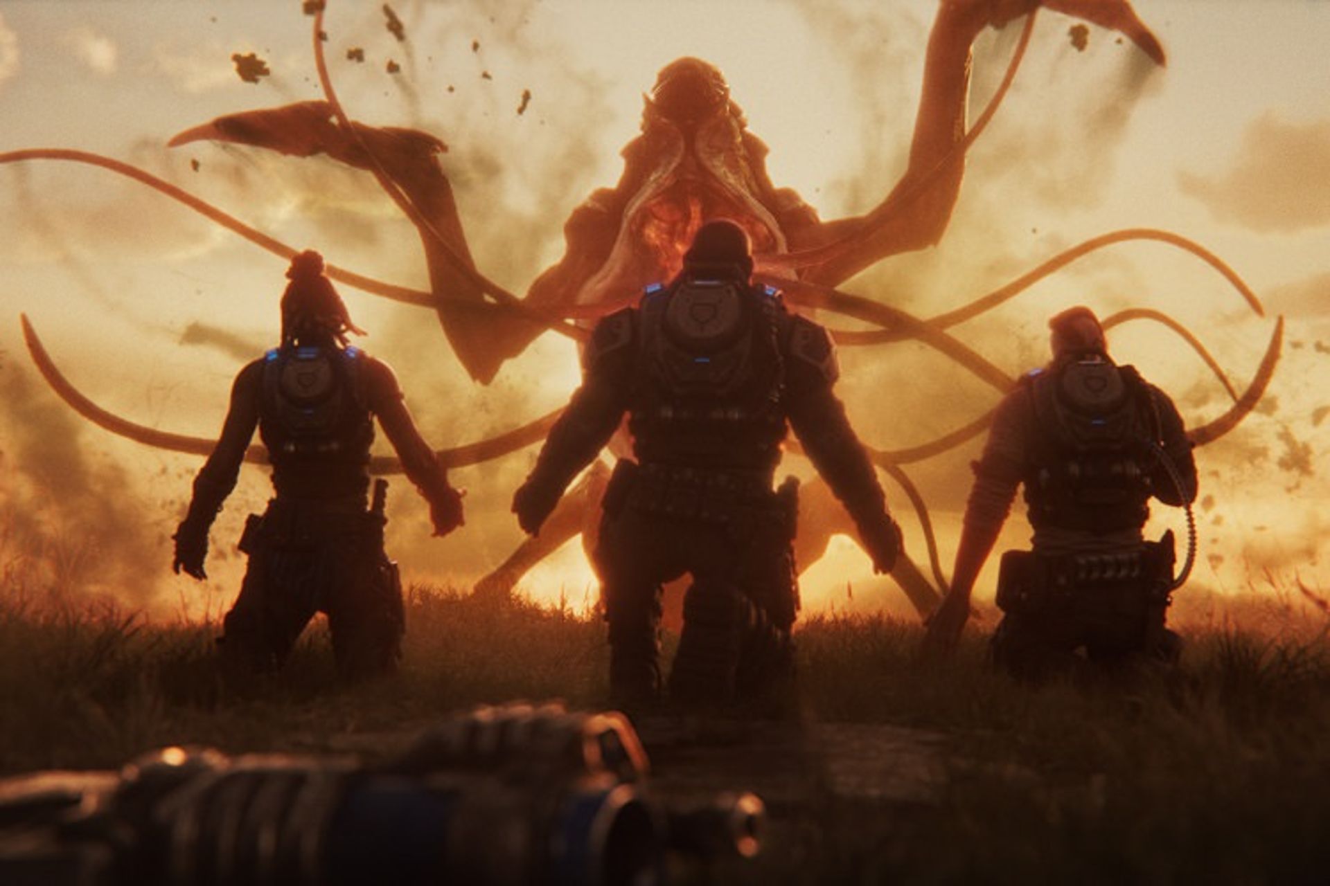 نمایی از بازی Gears 5 در نسخه ایکس باکس سری ایکس