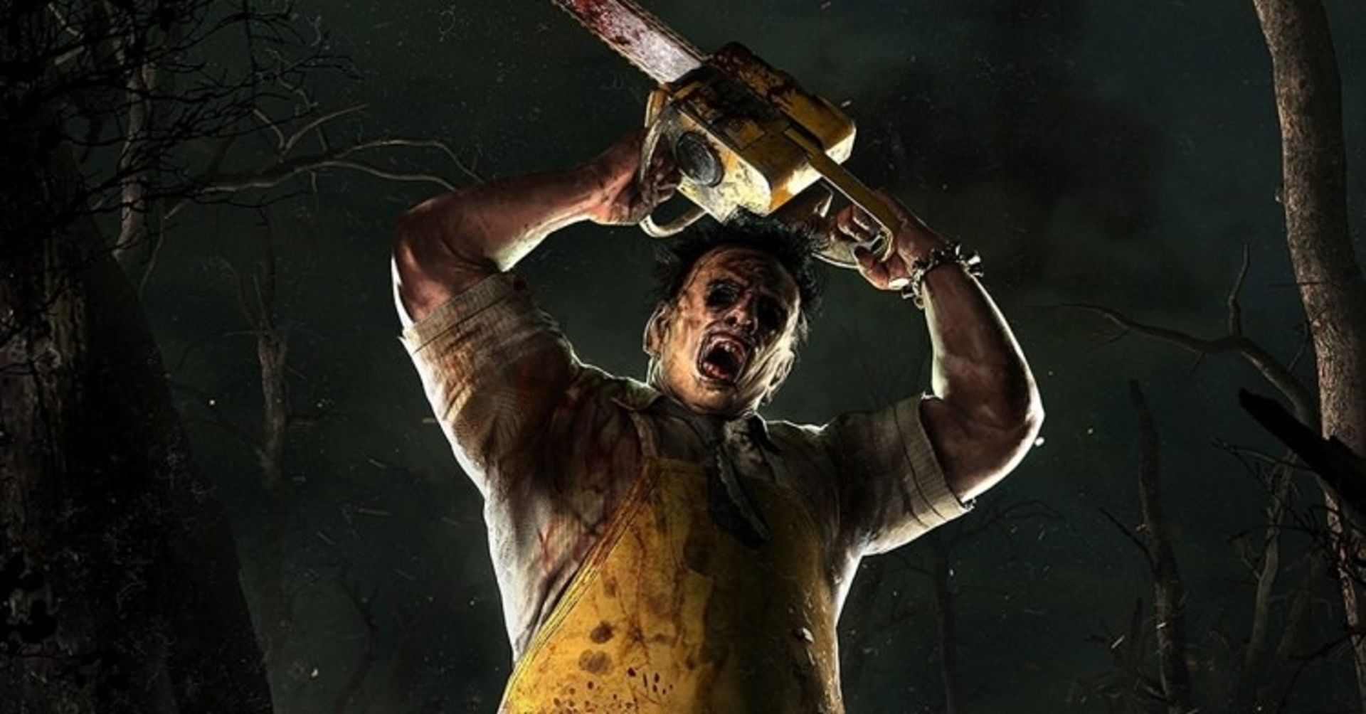 یکی از کاراکترهای کیلر بازی Dead by Daylight با اره برقی در دست