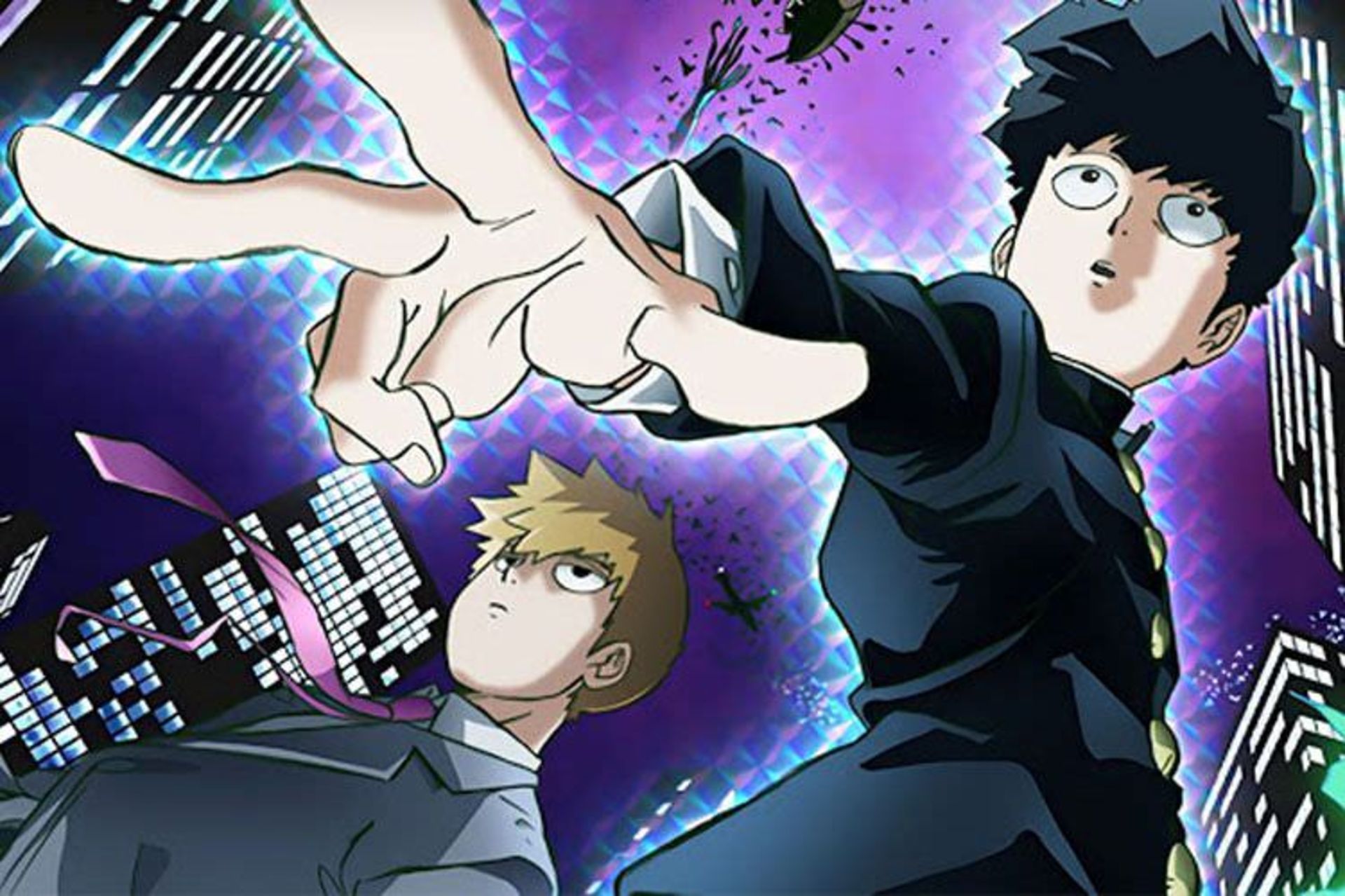 شخصیت‌های کارتونی در محیط شهری در انیمه Mob Psycho 100