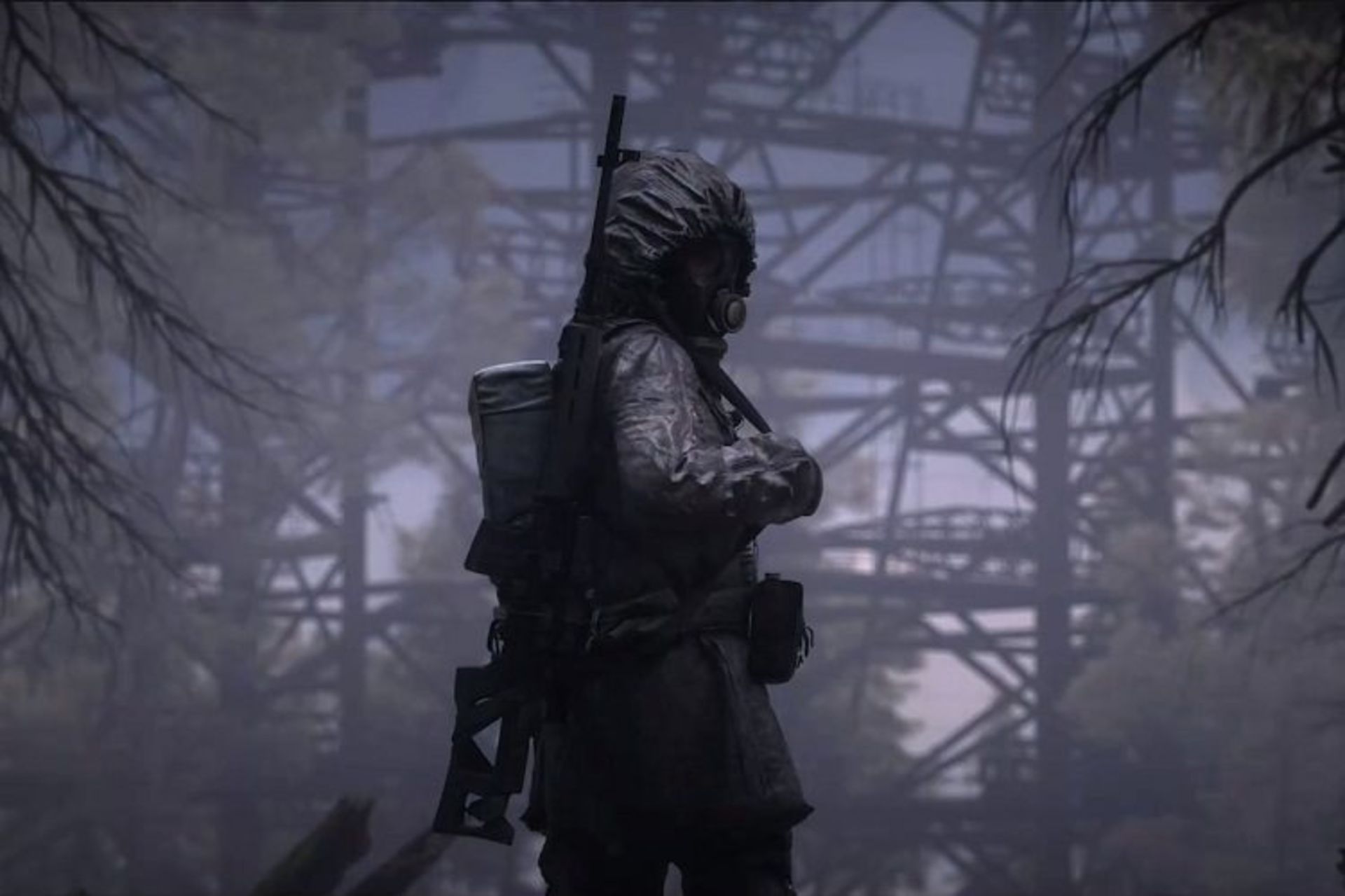 نمایی از فضای پساآخرالزمانی و مخوف بازی STALKER 2