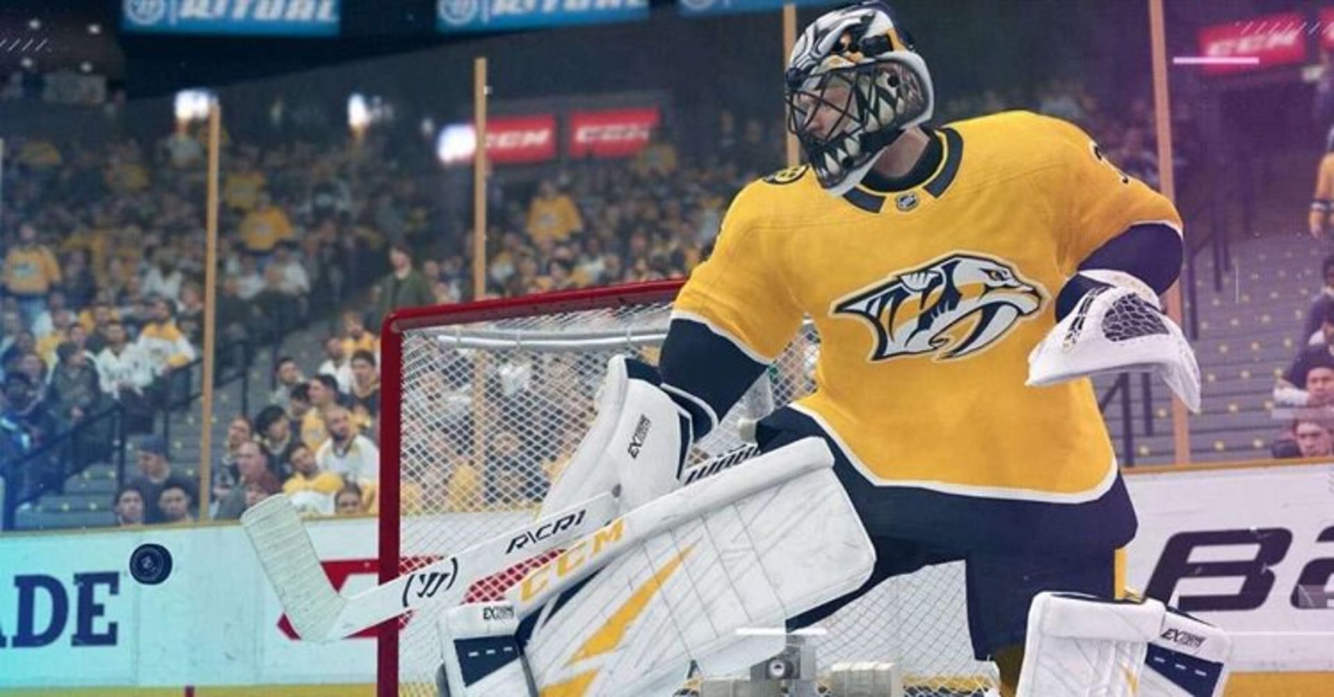 گیم پلی بازی هاکی روی یخ NHL21