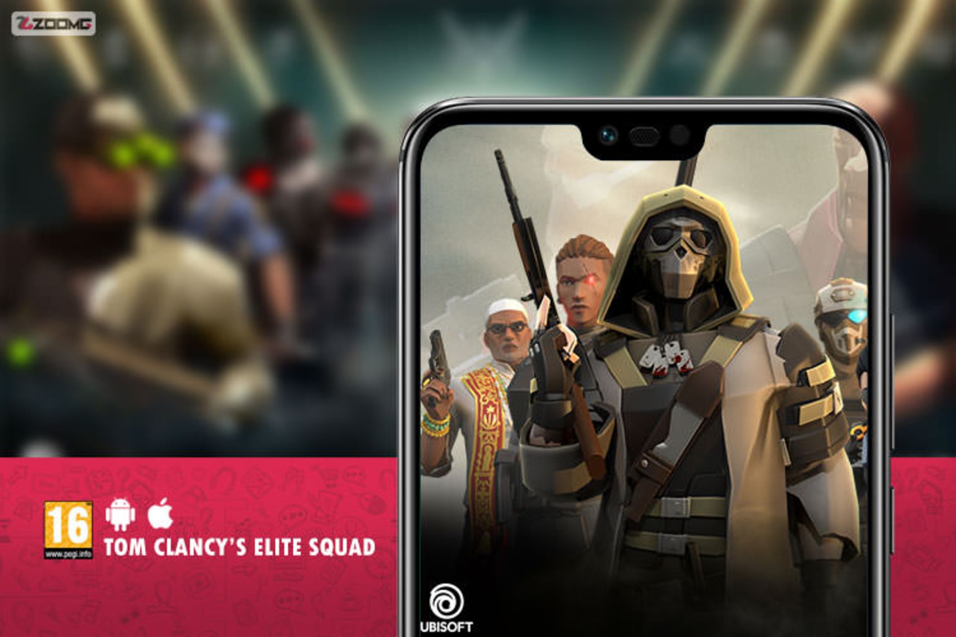 معرفی بازی موبایل Tom Clancy's Elite Squad