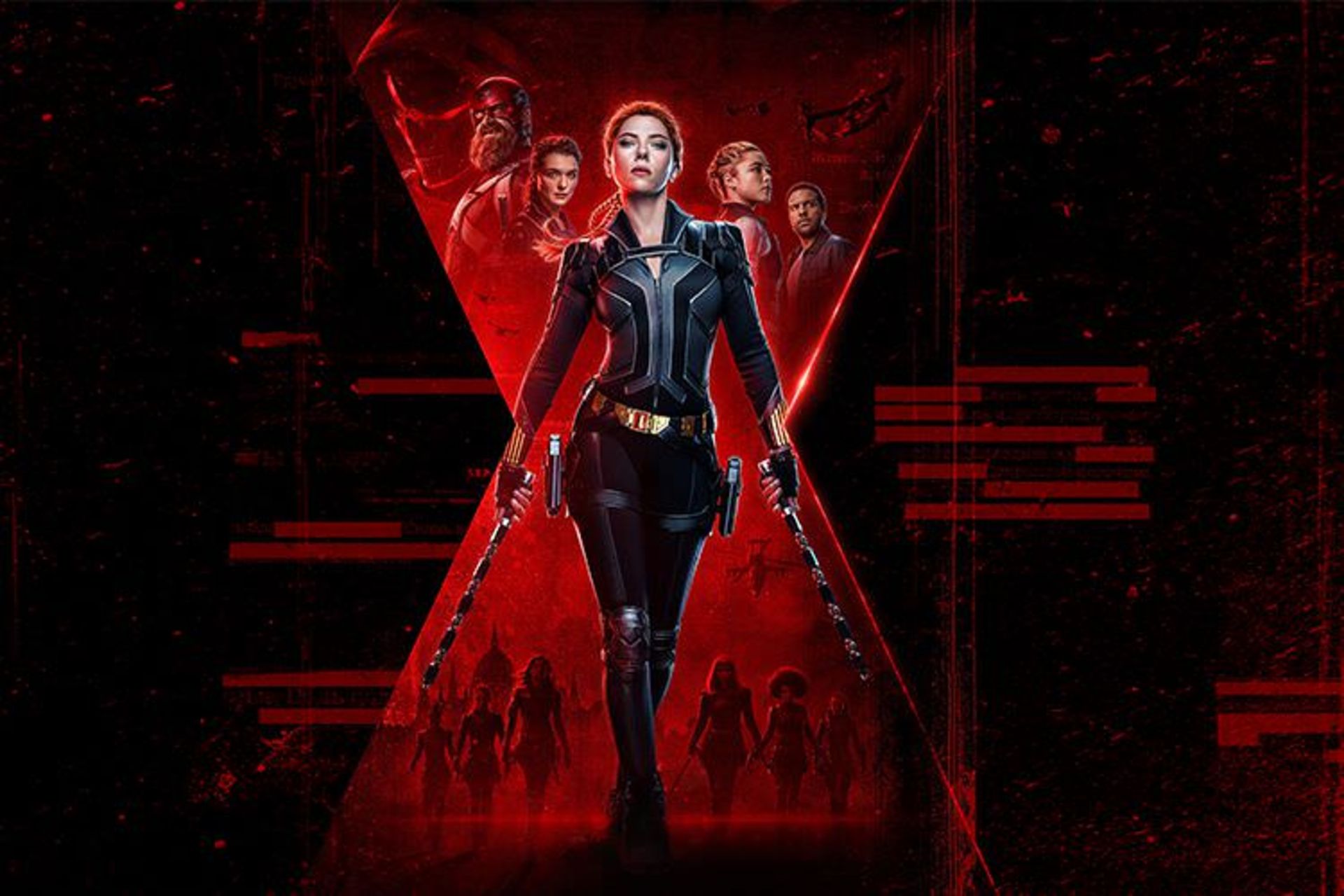 والپیپر فیلم Black Widow