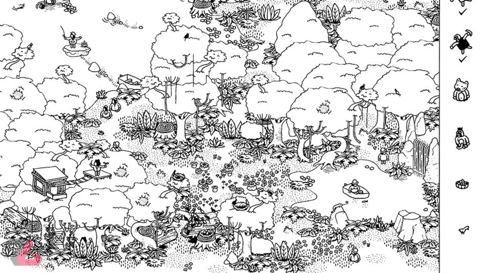 Hidden Folks جنگل