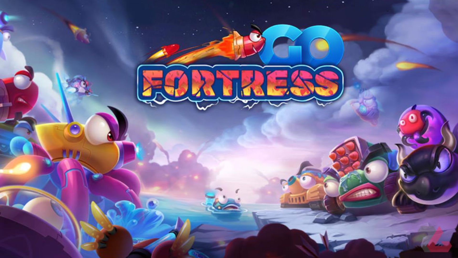 صفحه در حال لود بازی Fortress Go