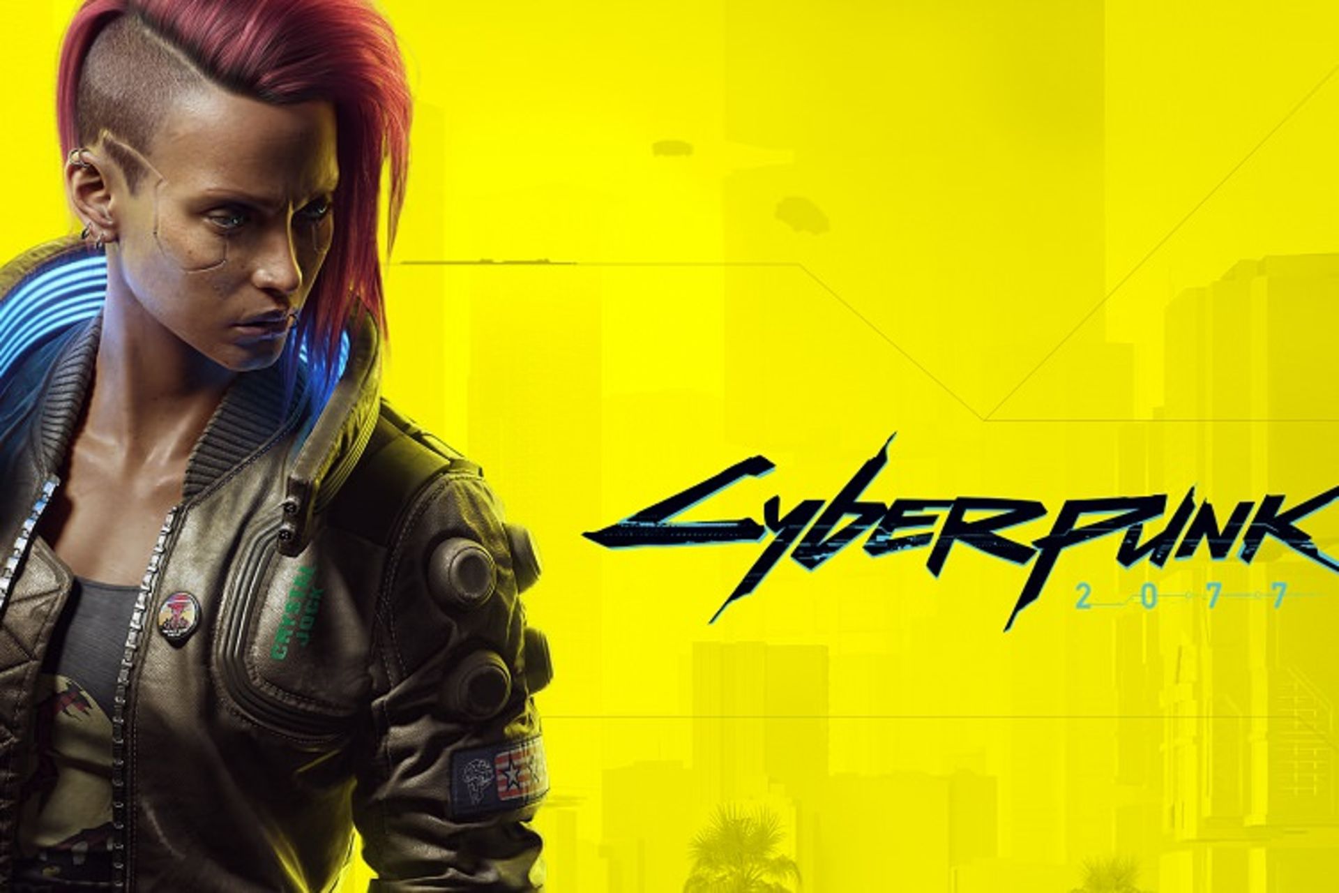 پوستر بازی Cyberpunk 2077 با حضور کاراکتر جودی