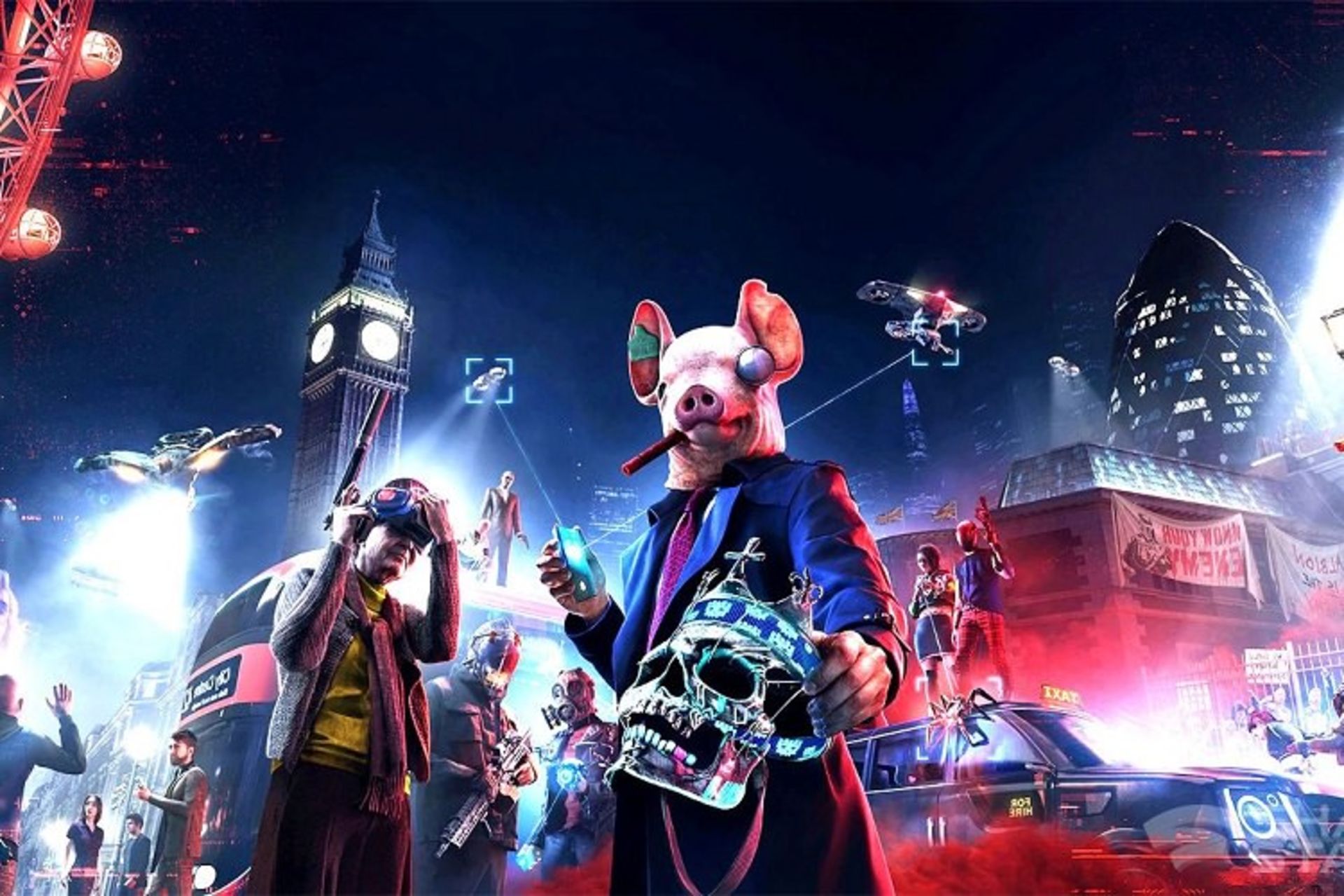 نمای کاور بازی جدید Watch Dogs Legion