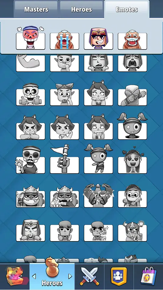 استیکرهای بازی Auto Chess Legends