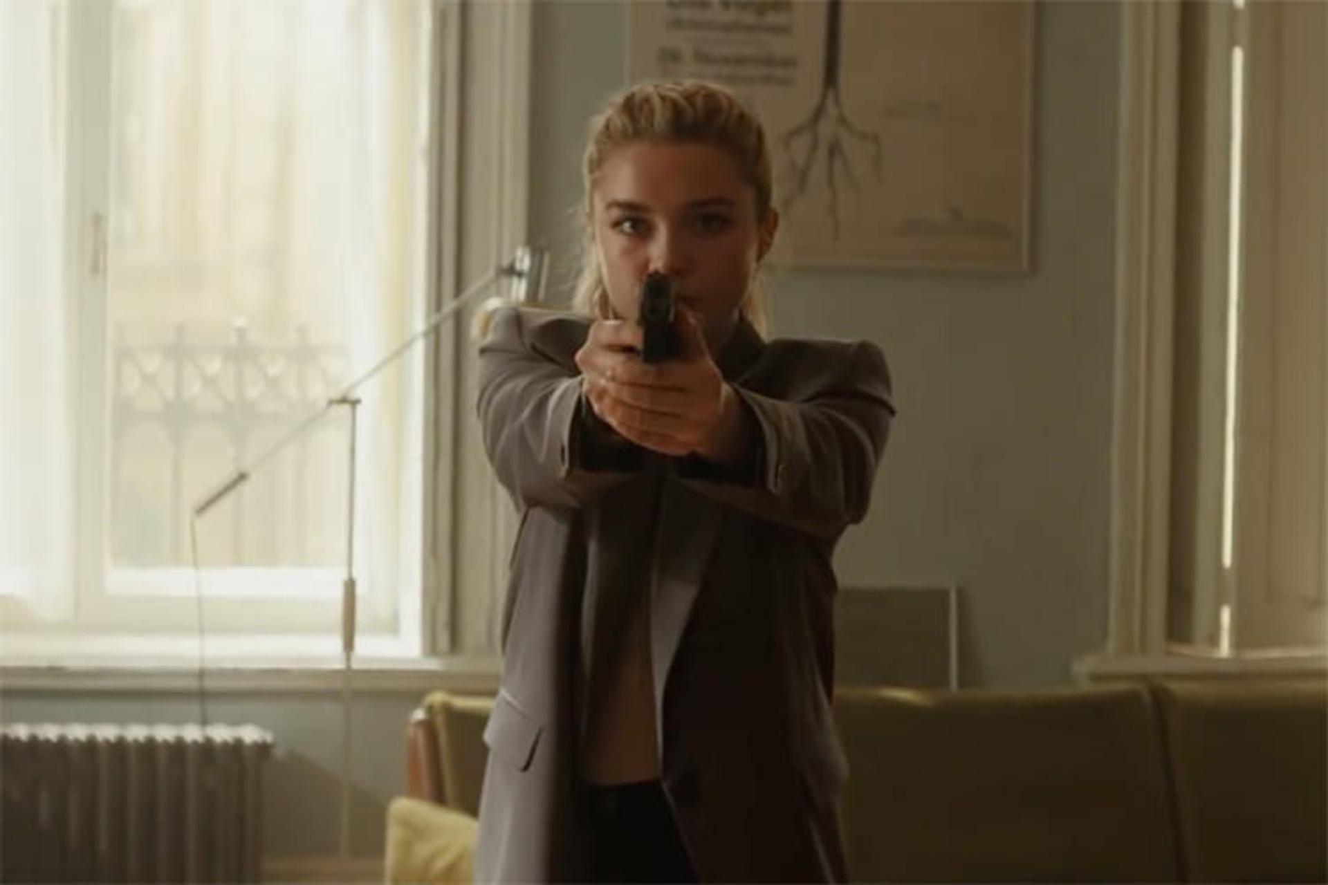 فلورنس پیو در فیلم Black Widow