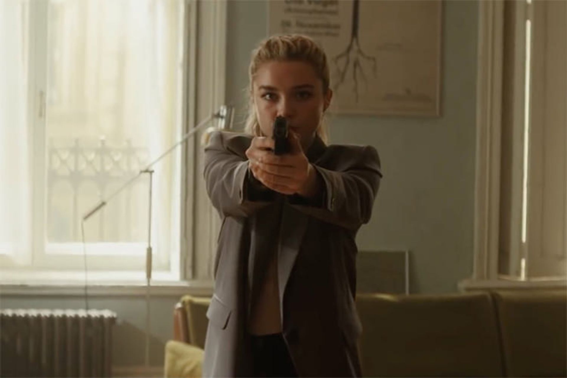 فلورنس پیو در فیلم Black Widow