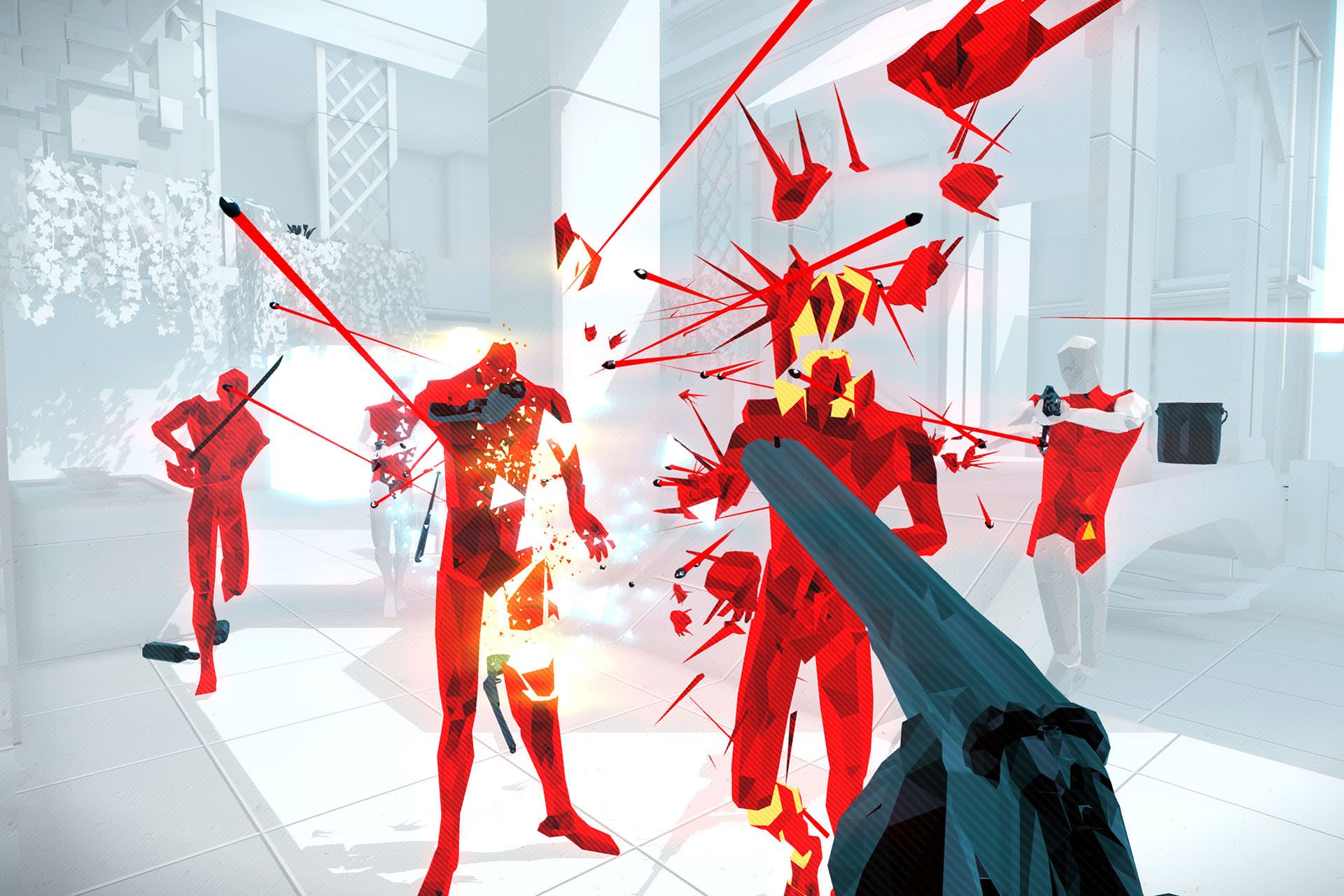 شخصیت بازی Superhot : Mind Control Delete با شاتگان