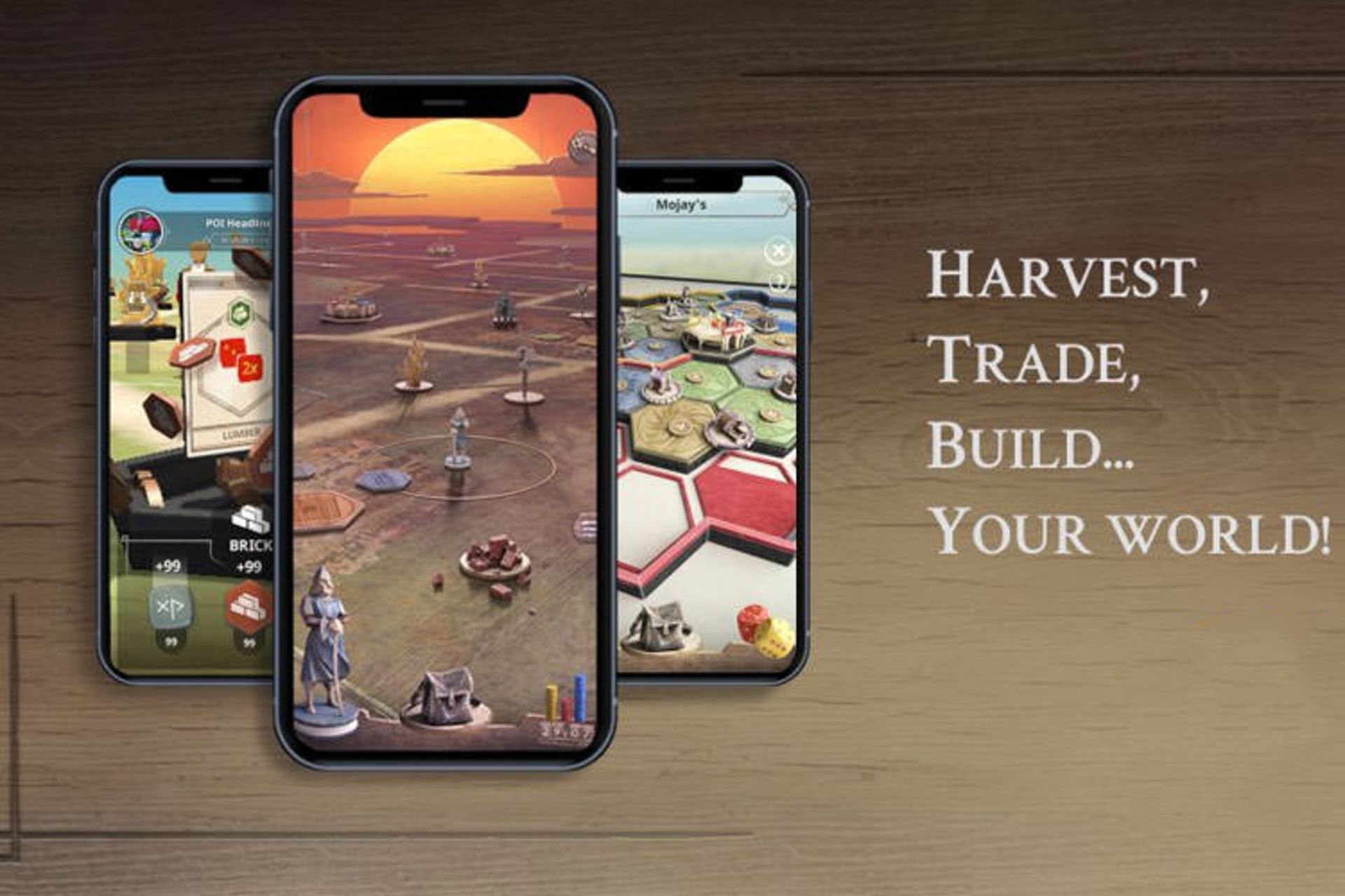 بازی Catan: World Explorers روی نمایشگر گوشی موبایل