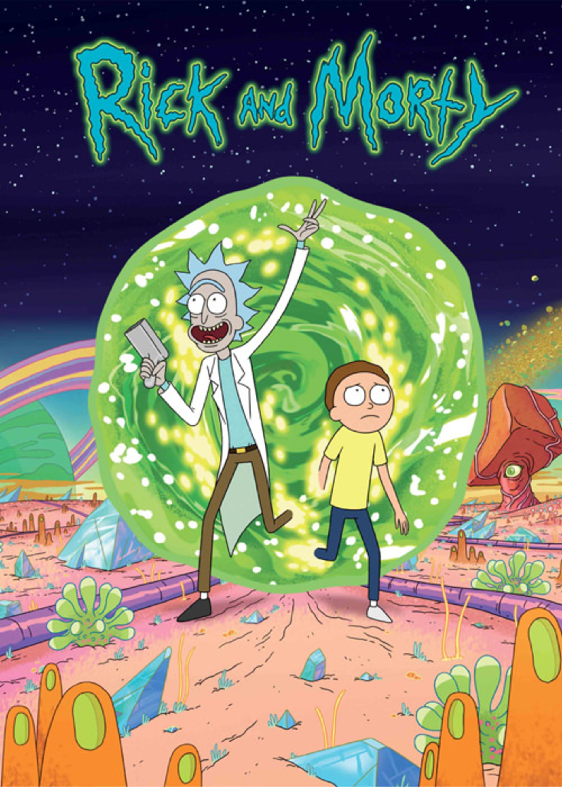 پوستر سریال rick and morty