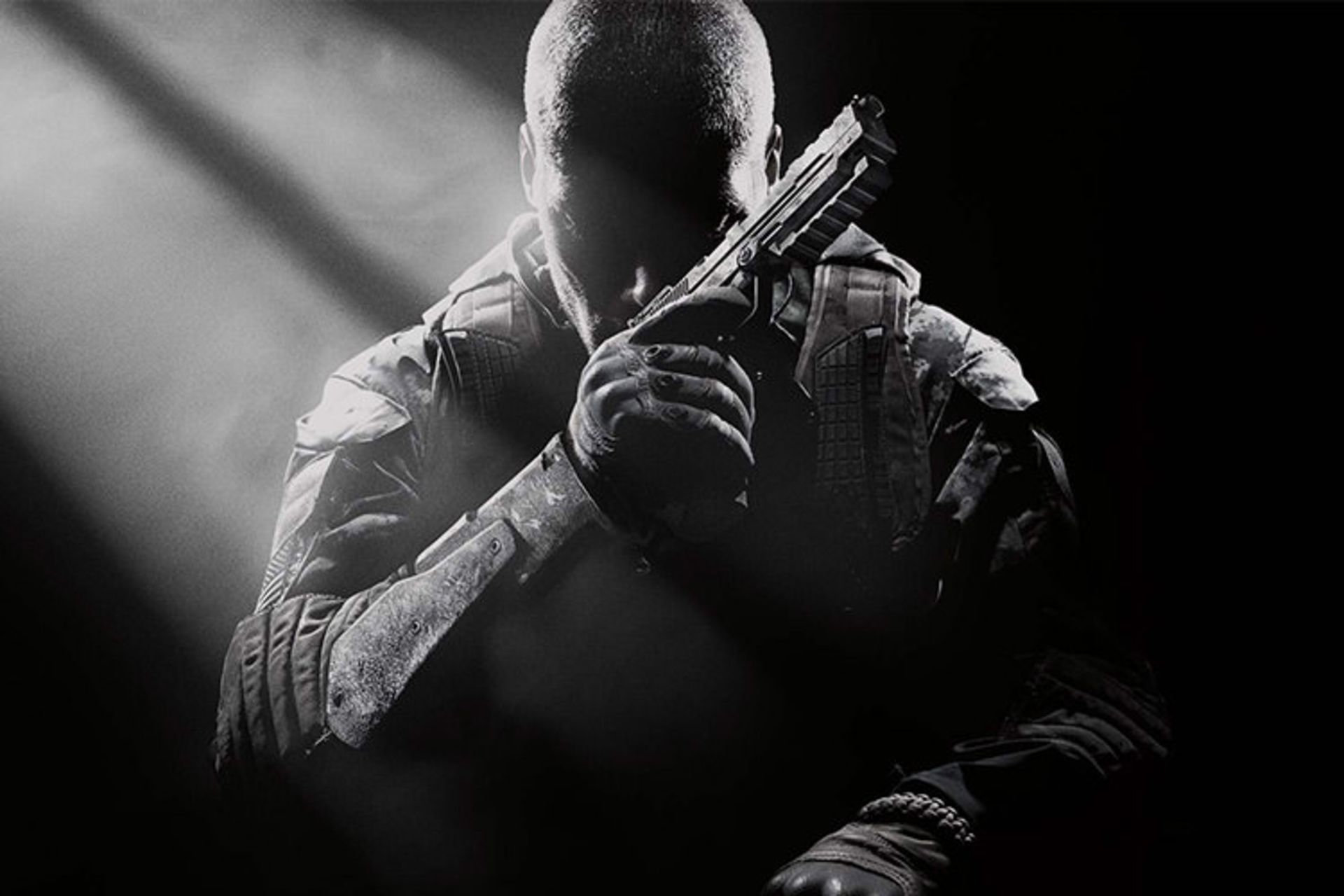 شخصیت اصلی بازی Call of Duty به همراه تفنگ