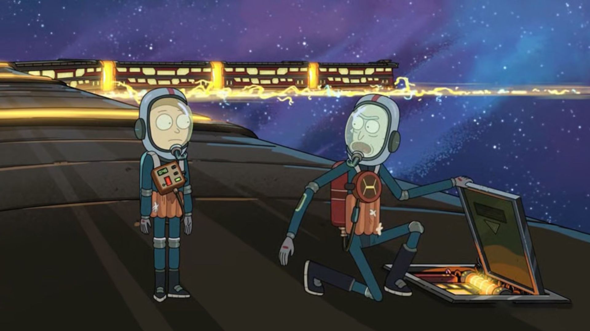 شمارش معکوس در سریال rick and morty