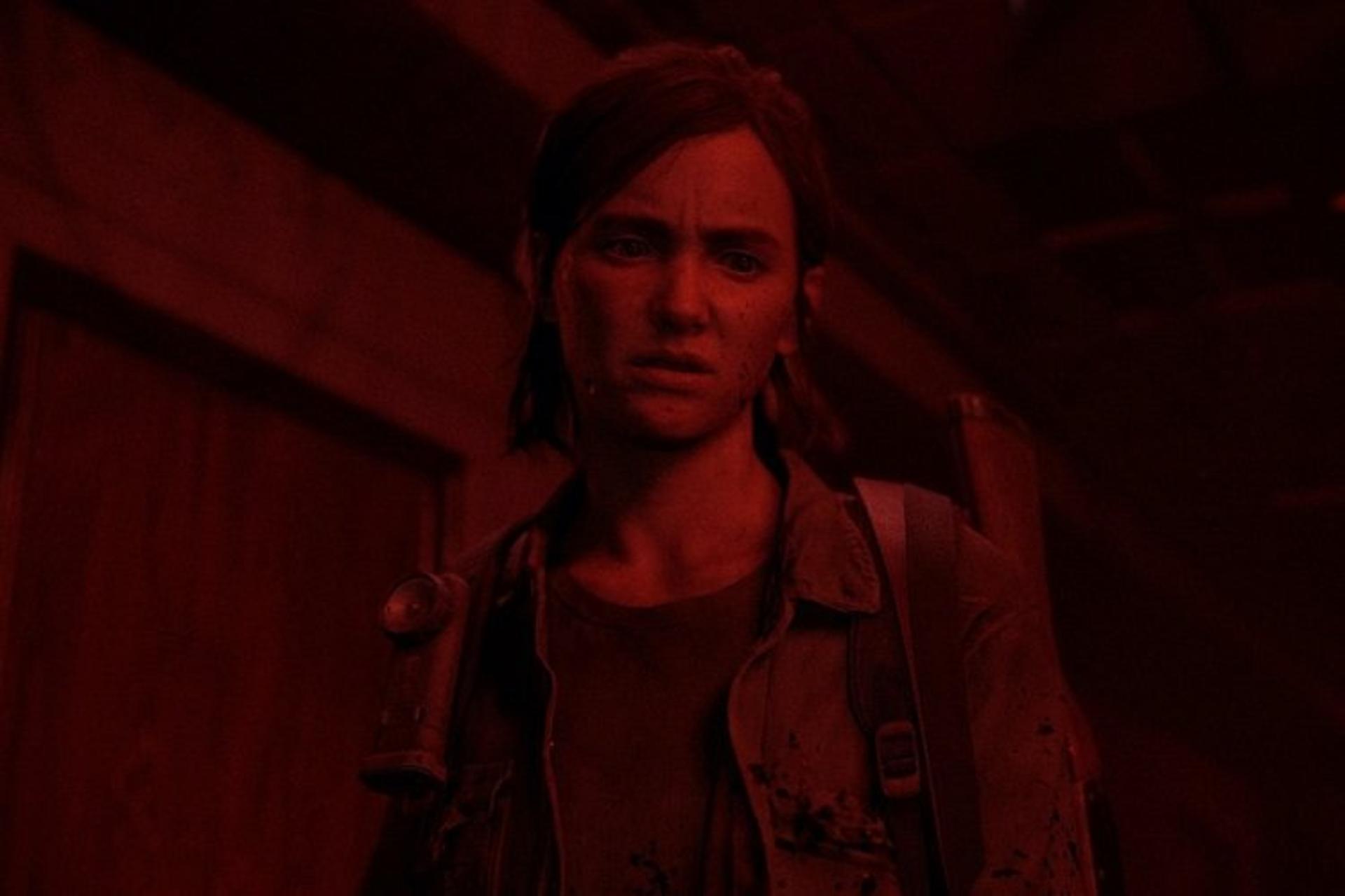 تصویری از کاراکتر الی در بازی The Last of Us Part 2