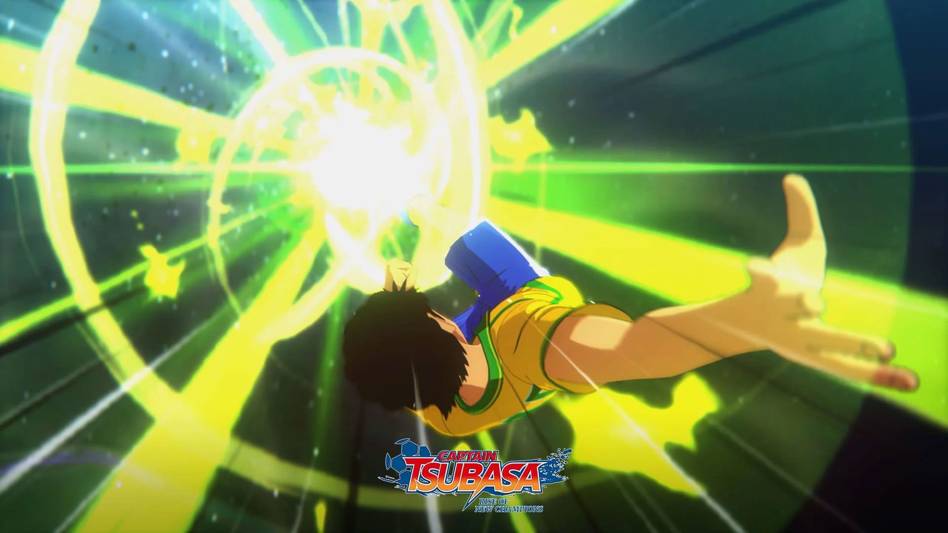 کارلوس بارا در حال ضربه برگردون در Captain Tsubasa: Rise Of New Champions