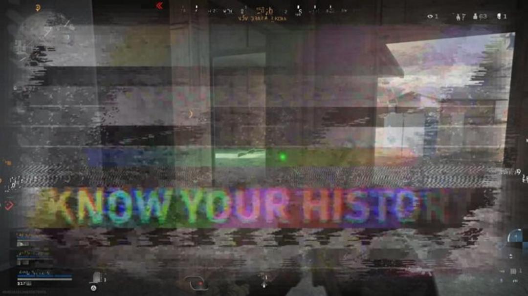 تصویر مشکوکی که در جریان بازی های Call Of Duty: Warzone نمایش داده شده