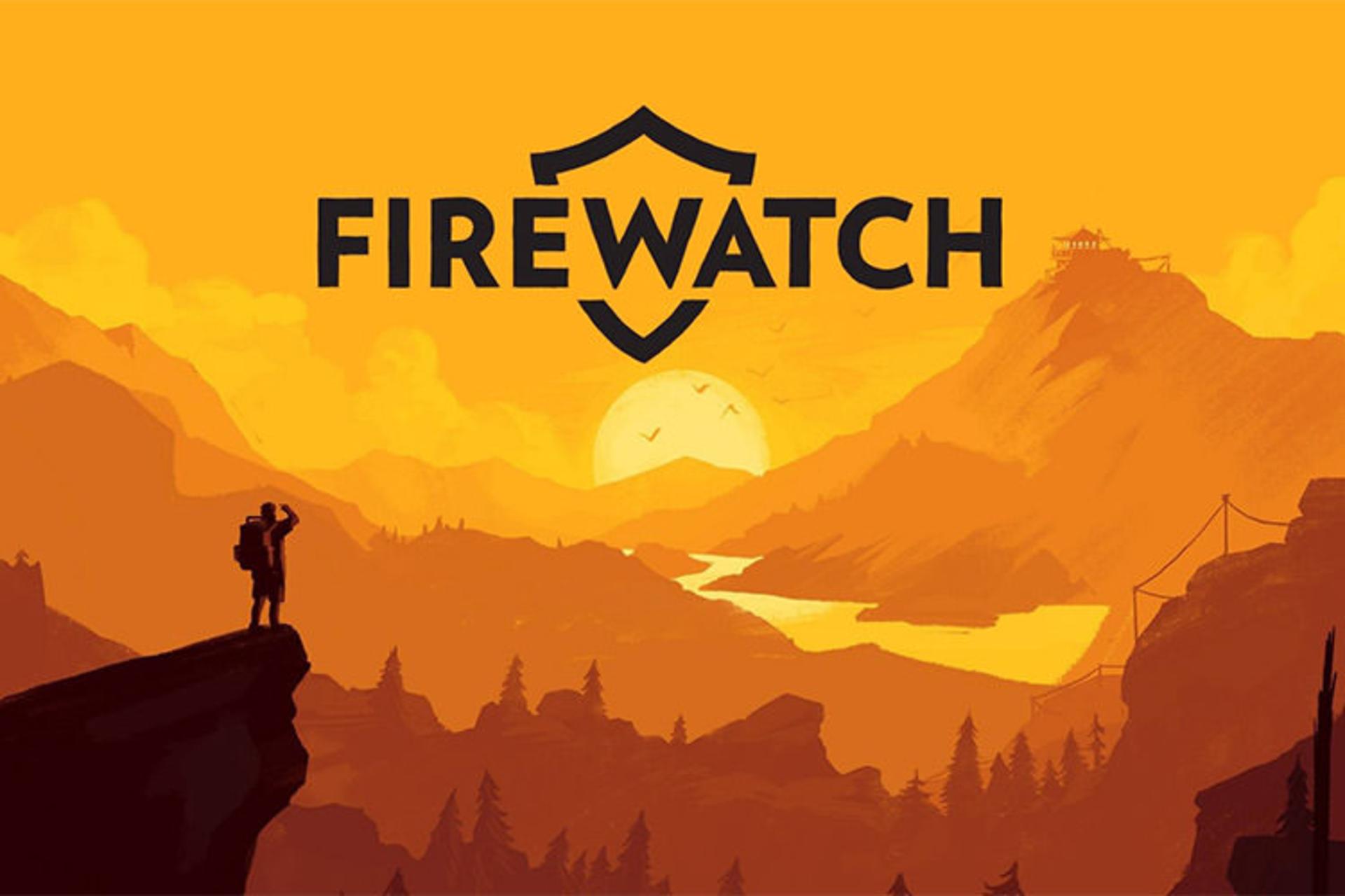 غروب آفتاب در بازی Firewatch