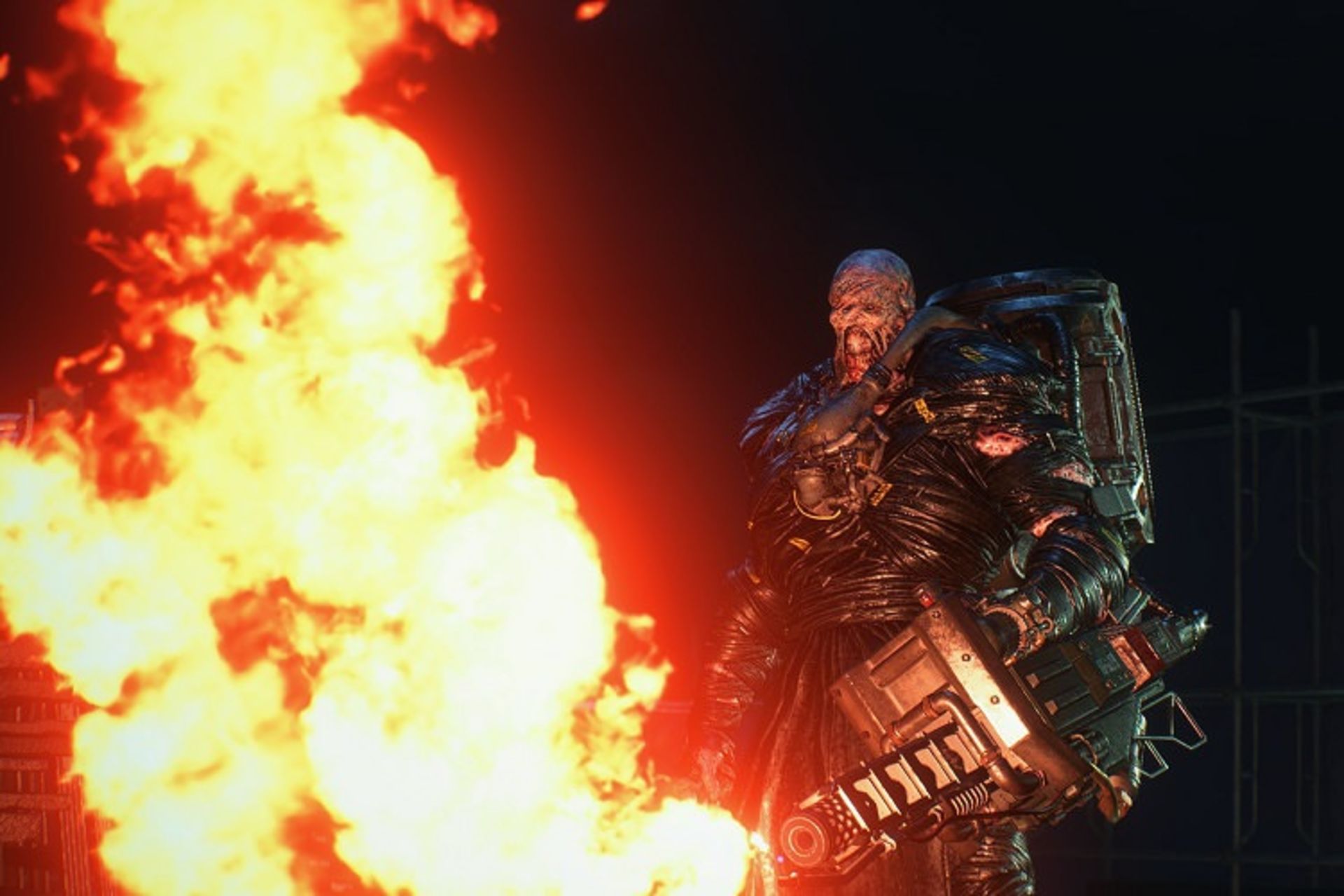 نمسیس در بازی Resident Evil 3 Remake