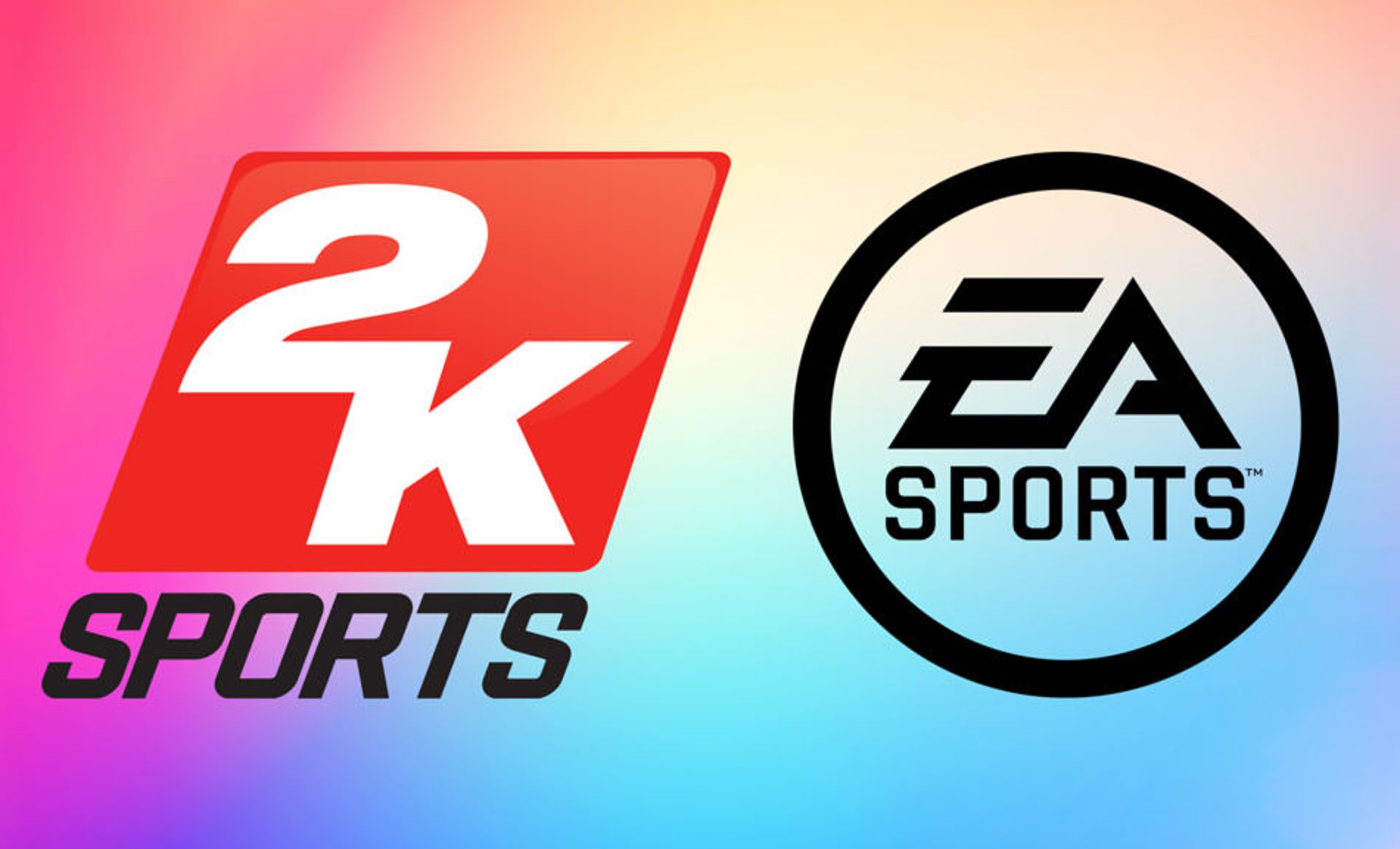 لوگوی EA Sports و 2K Sports