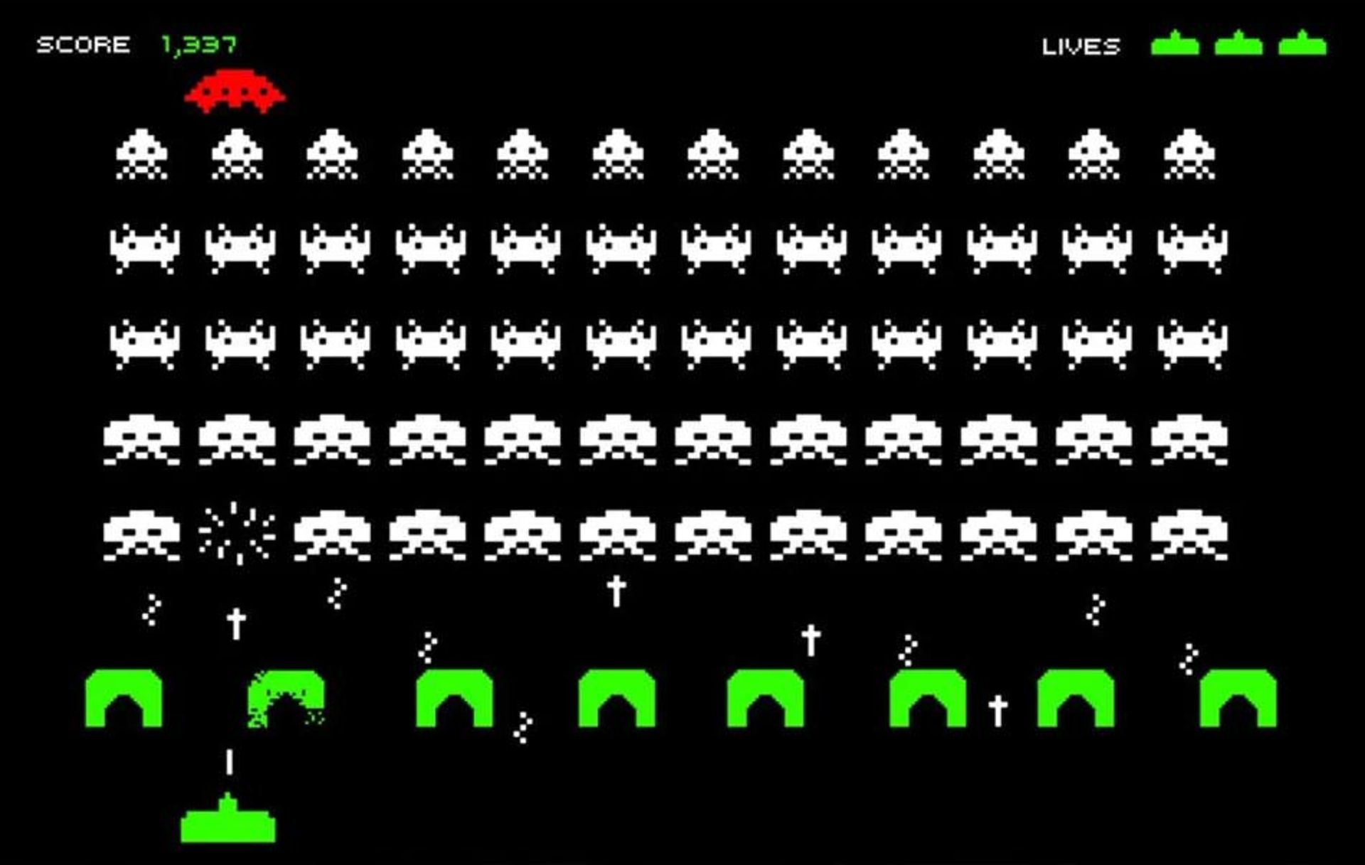 بازی Space Invaders در سبک شوتم آپ