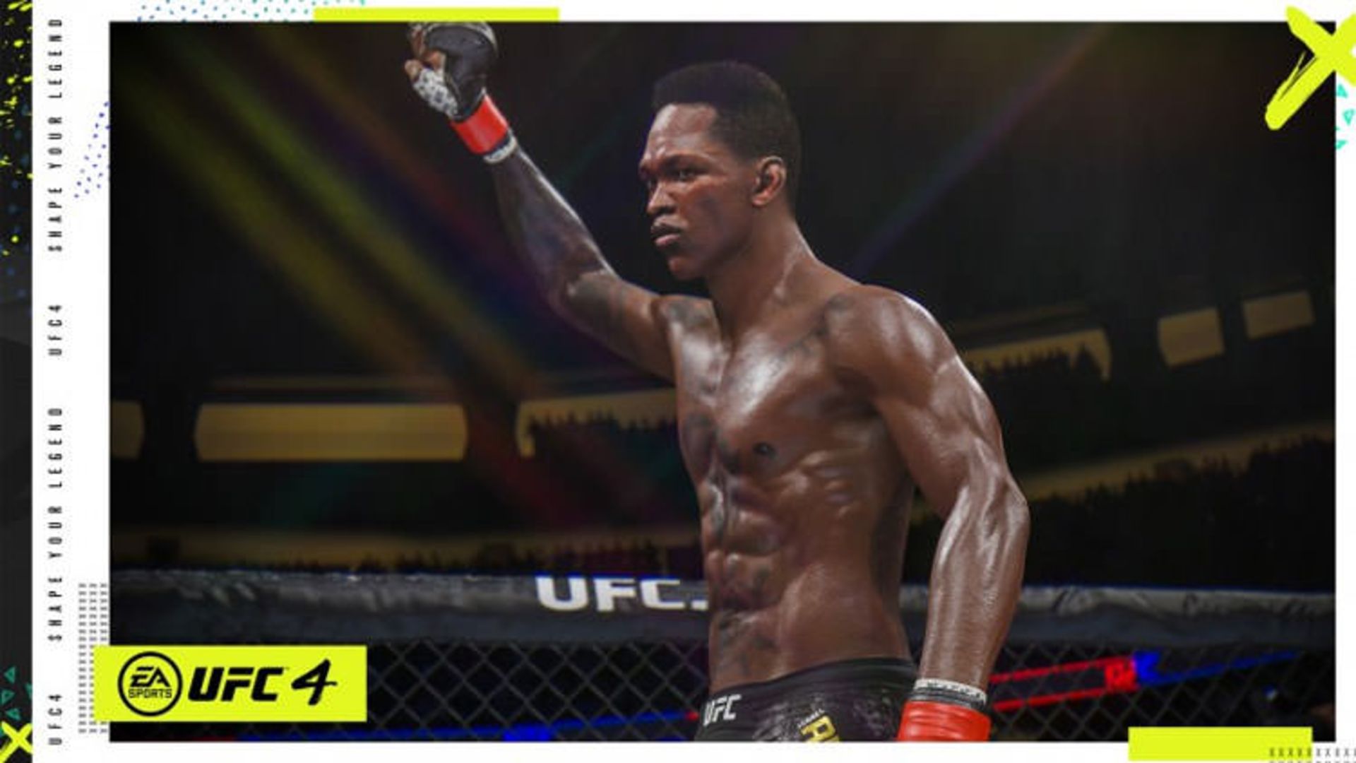 خوشحالی مبارز در بازی UFC 4