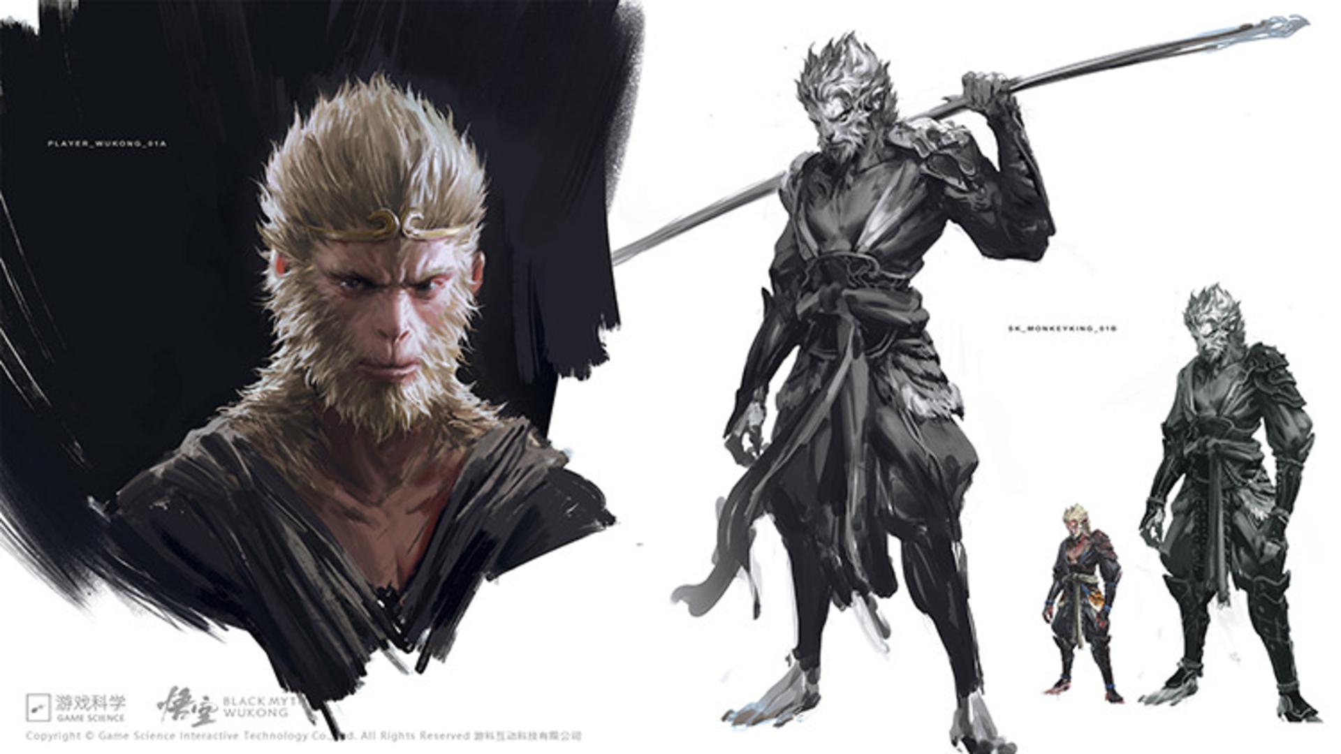 کاراکتر بازی Black Myth: Wukong