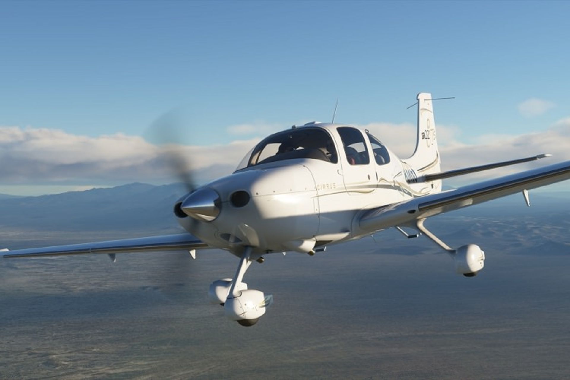 هواپیمای ملخی در بازی Microsoft Flight Simulator