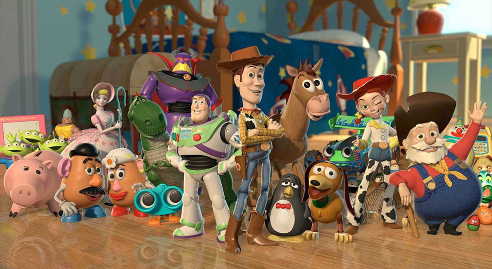 اسباب‌بازی‌های مجموعه سینمایی toy story