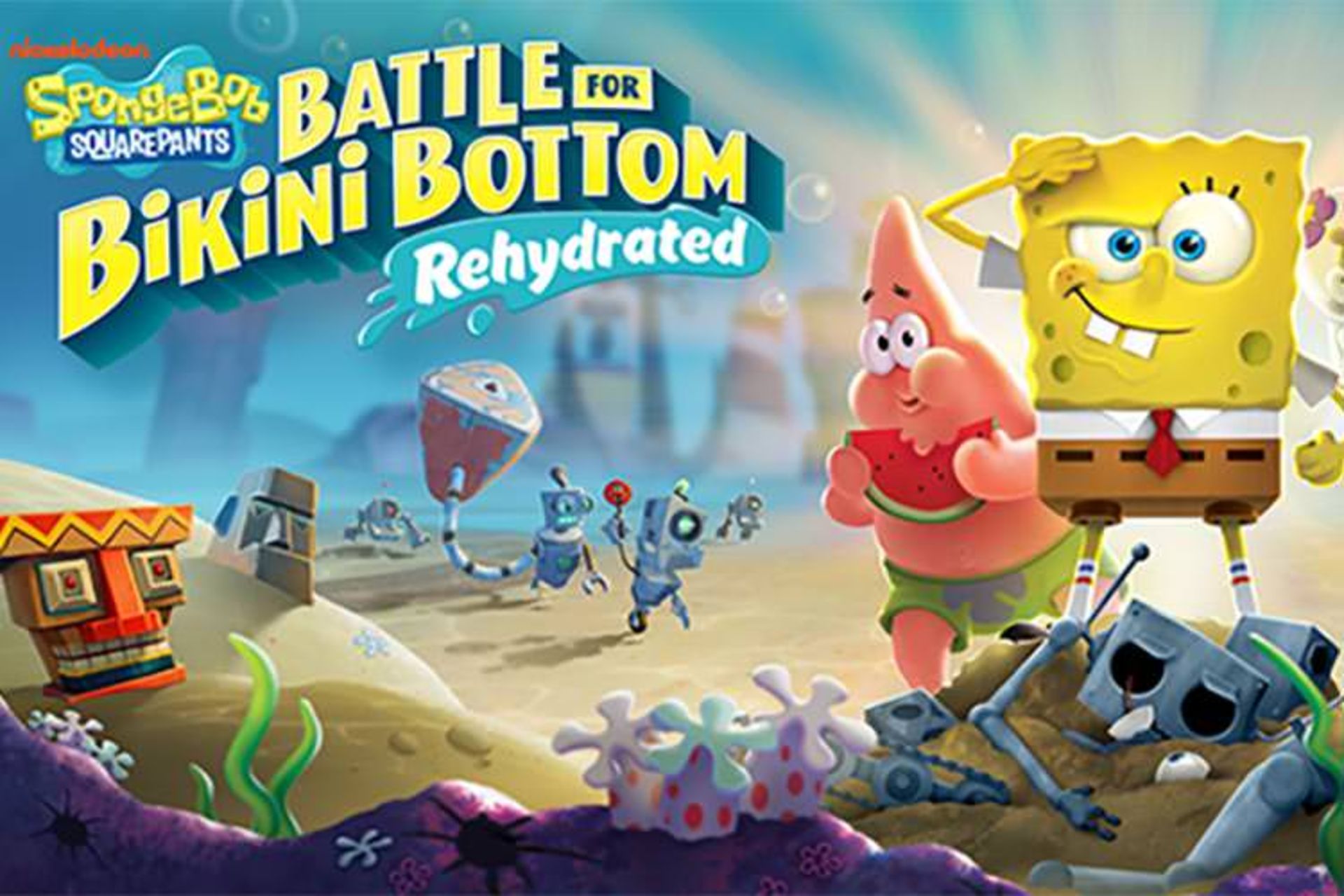 فروش بیش از یک میلیون نسخه ای بازی SpongeBob SquarePants: Battle For Bikini Bottom Rehyrdrated