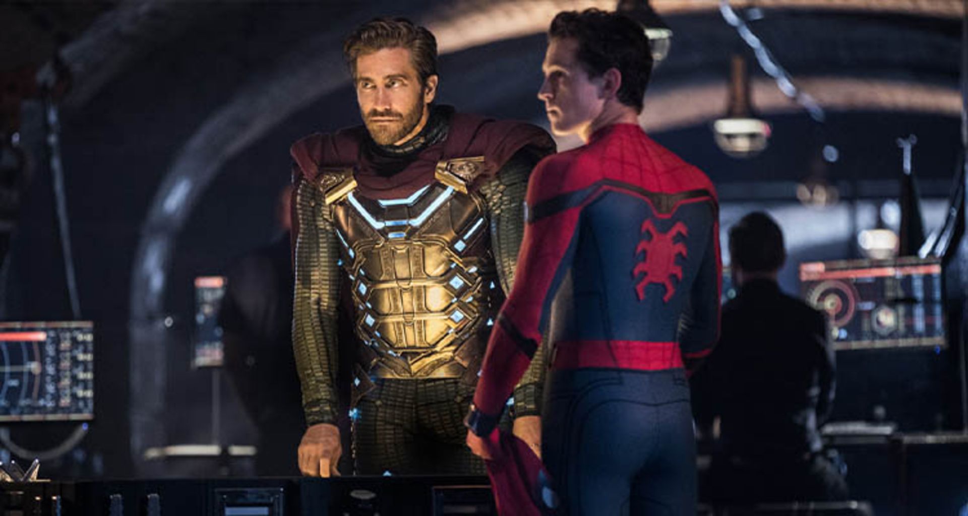 جیک جیلنهال و شخصیت مرد عنکبوتی در فیلم spider-man far from home