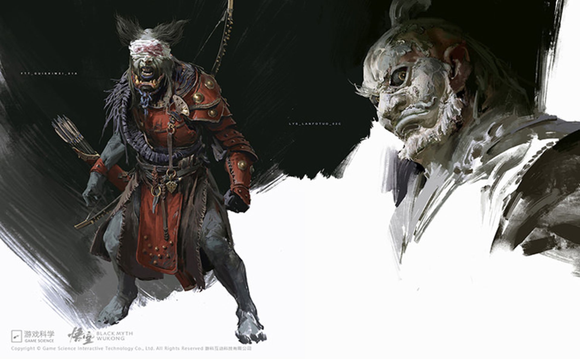 طراحی کاراکترهای بازی Black Myth: Wukong